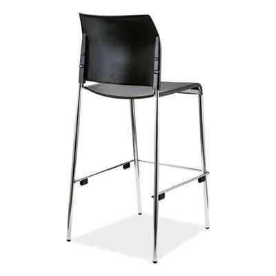 NPS Cafetorium Bar Height Stool - Heavy Duty 500lb Weight Capacity, 31 Inch Seat Height - Perfect for Home Bars, Kitchen Islands & Commercial Use