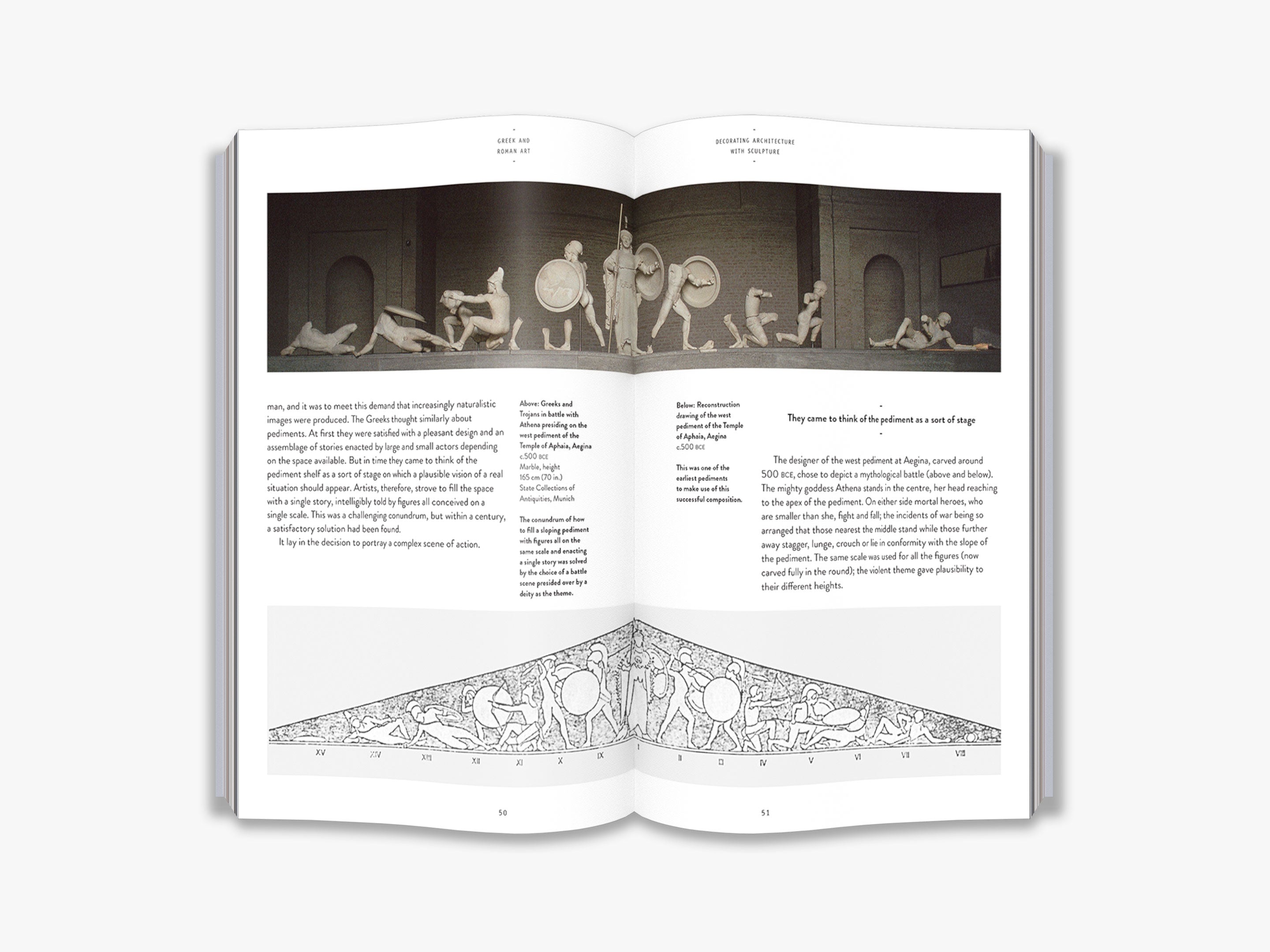 Greek and Roman Art Book - Art Essentials Guide for History Enthusiasts & Students | Perfect for Home Decor, Gifts & Classroom Learning