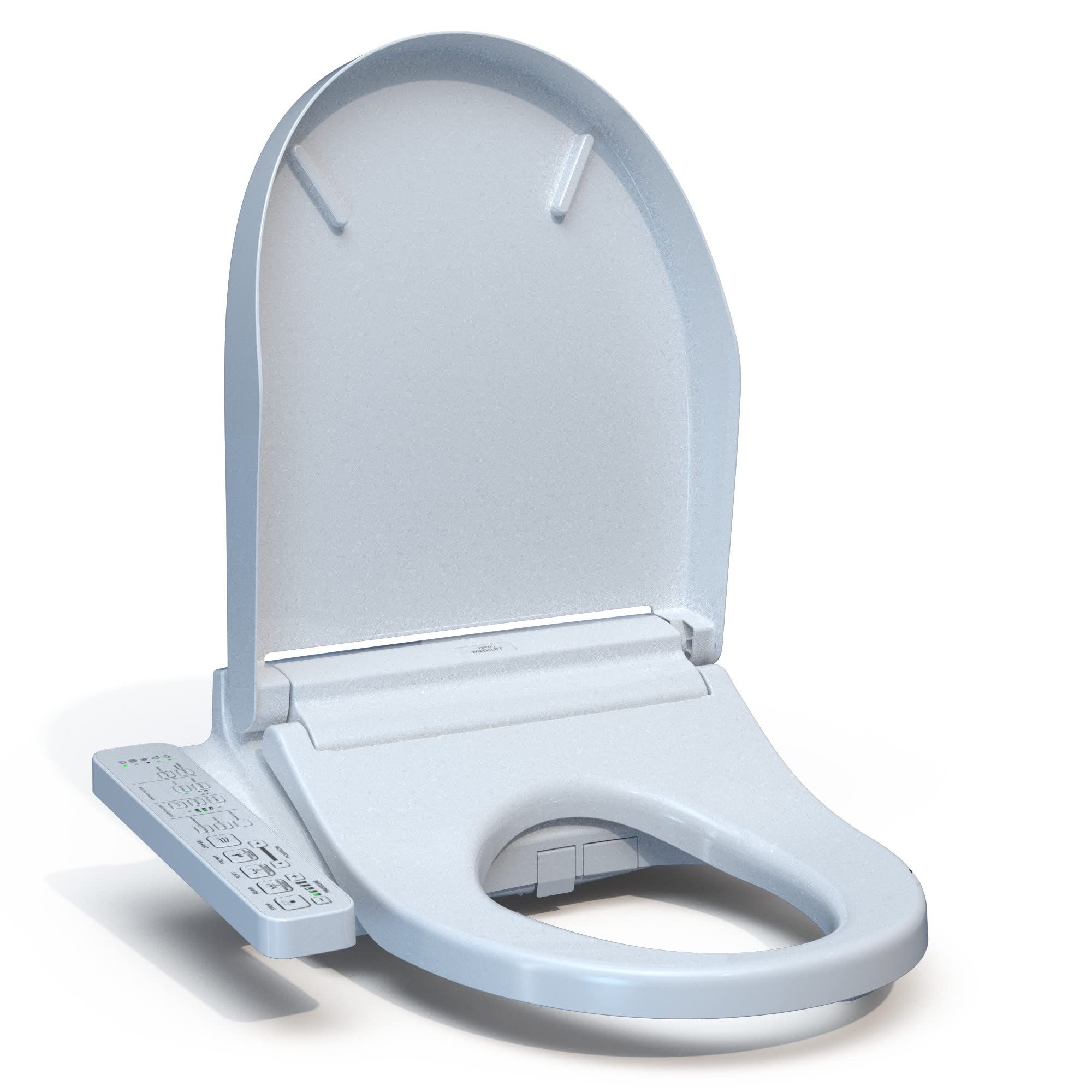 TOTO SW3073#01 WASHLET C2 Round Electronic Bidet Toilet Seat - Cotton White | Heated Seat, Warm Water Wash | Perfect for Modern Bathrooms & Smart Home Upgrades