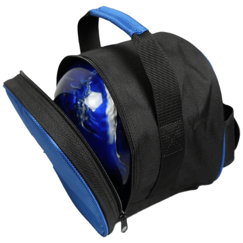 ELITE Add On Bowling Bag - Extra Bowling Ball Carrier for Travel & League Play - Black/Royal - Perfect for Bowling Enthusiasts & Pro Players