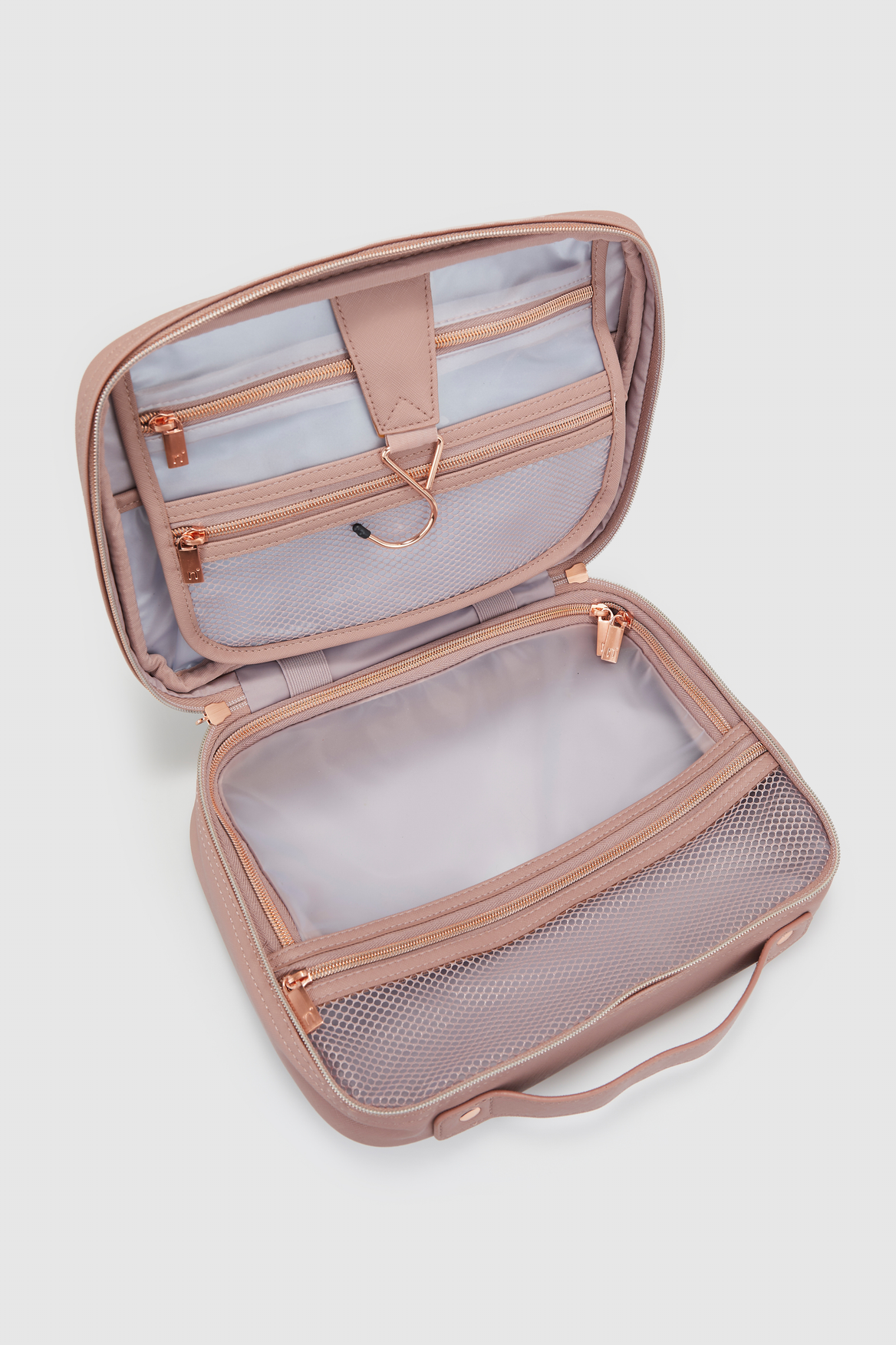 Premium Travel Toiletry Bag for Women & Men - Waterproof Cosmetic Makeup Organizer with Hanging Hook - Perfect for Gym, Camping, Business Trips & Air Travel