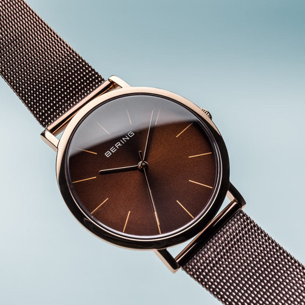 BERING 13436 265 Classic Women's Watch - Elegant Stainless Steel Analog Timepiece with Mineral Crystal, Water Resistant for Daily Wear, Perfect for Office, Business & Formal Occasions