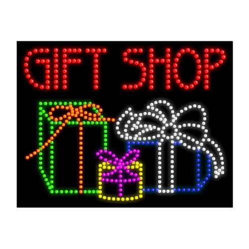 LED Dots Sign #21718 - Customizable Gift Shop Decor for Weddings, Birthdays & Home Decor | Battery Operated Light Up Sign for Parties & Events