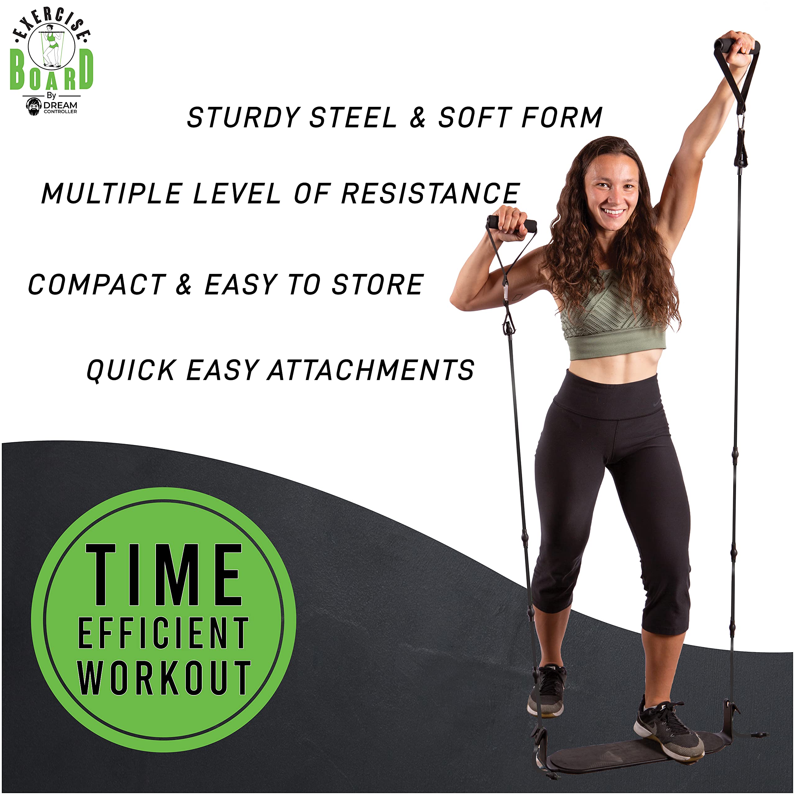 Women's Portable Home Gym Equipment for Full Body Workout | Travel & Crossfit Training
