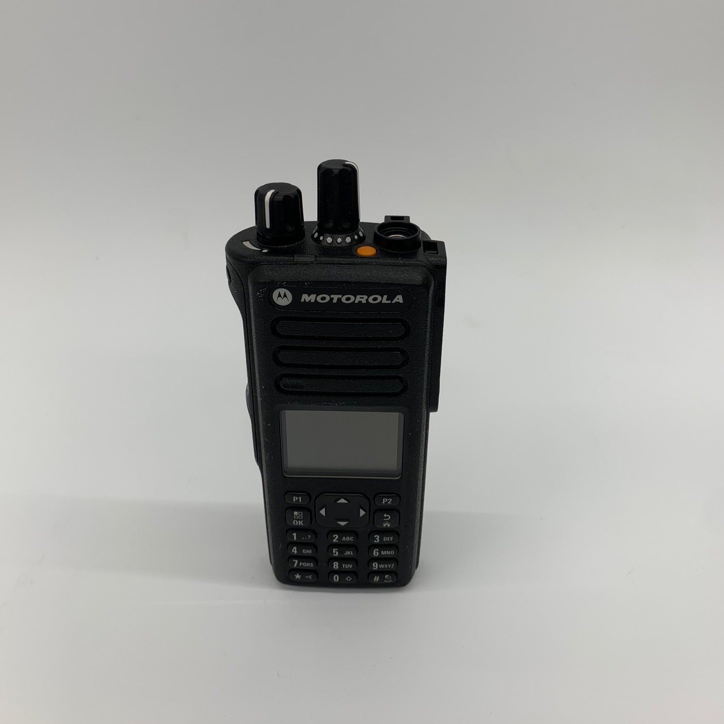 Motorola XPR7550 AAH56RDN9KA1AN UHF Two-Way Portable Radio - Compatible with Connect Plus, LTR Passport & CapMax Systems - Ideal for Construction, Security & Event Communication