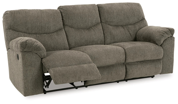 Alphons Reclining Sofa Set - 3-Piece Sectional with Loveseat and Chair in Putty Beige Fabric - Perfect for Living Room, Home Theater & Family Gatherings