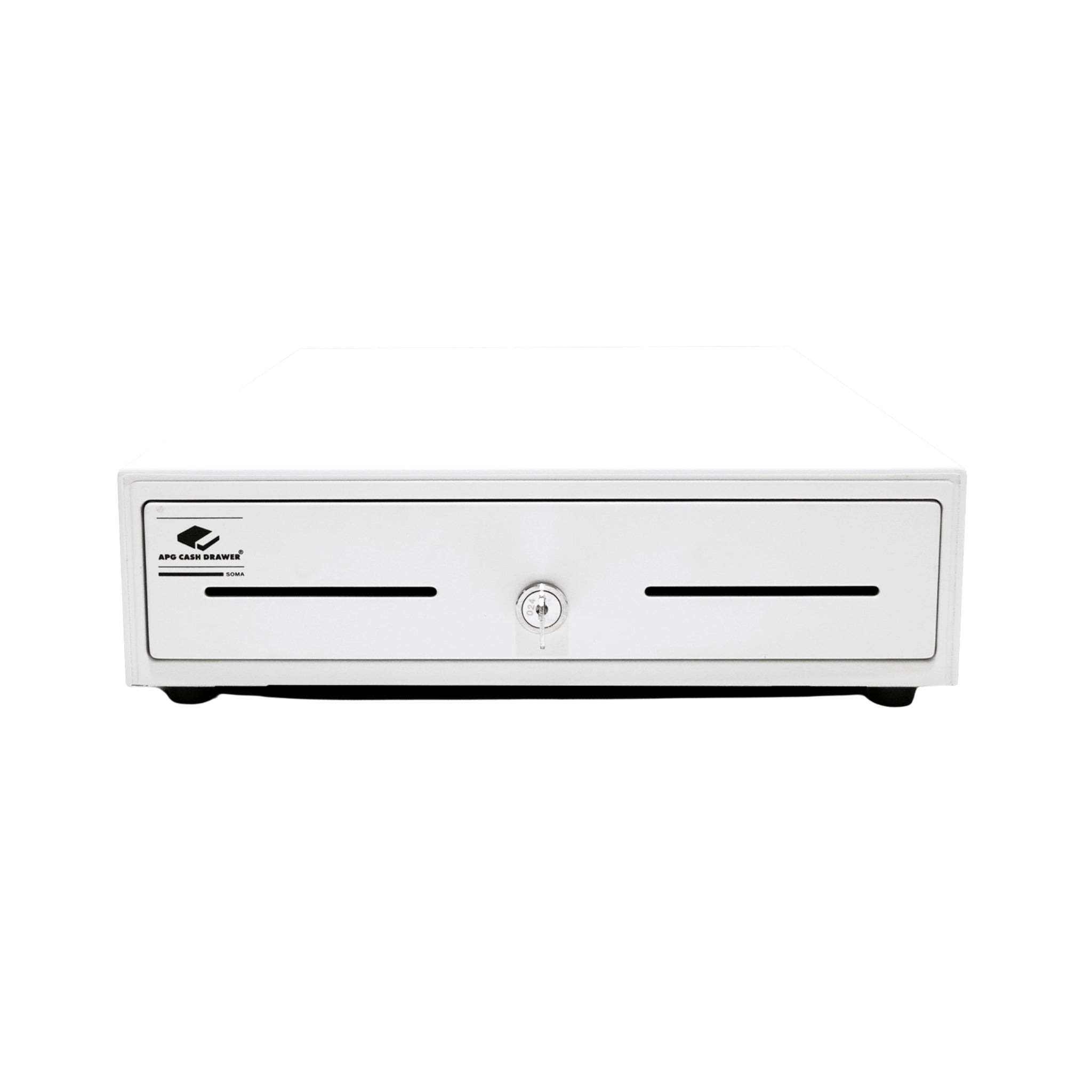 APG Arlo 13 US Currency Cash Drawer with MultiPRO Interface Cable - Secure Money Tray for Retail Stores, Restaurants & POS Systems