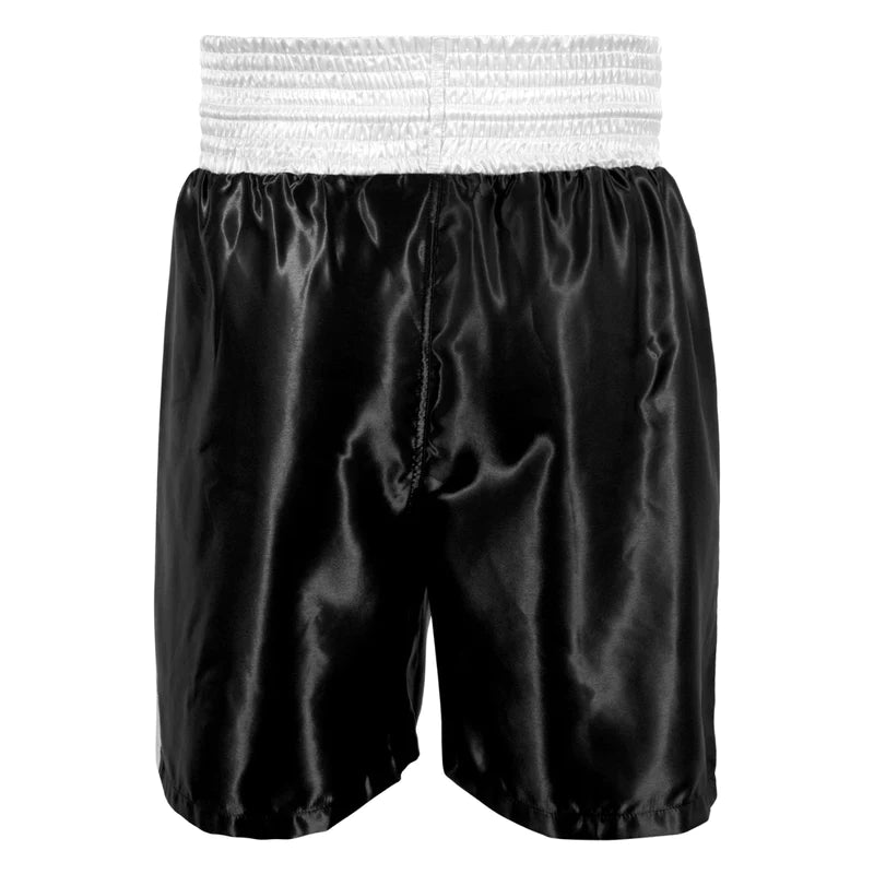 TITLE Boxing Shorts Edge 2.0 - Black/White Training Shorts for Men & Women - Perfect for Boxing, MMA, Gym Workouts & Fitness Training