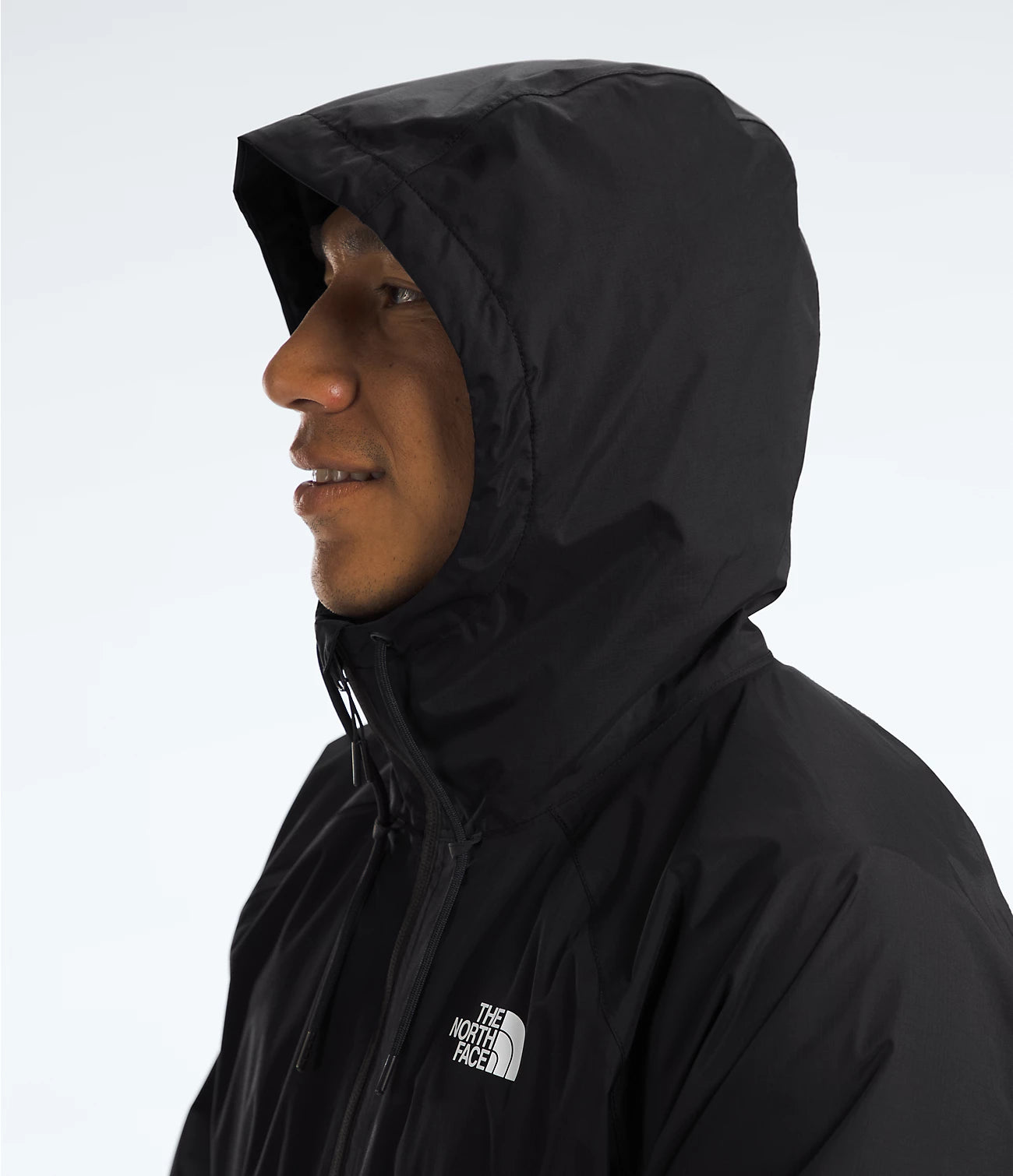 Antora Men's Rain Hoodie - Waterproof Windbreaker Jacket for Outdoor Hiking & Commuting | NF0A7QF3