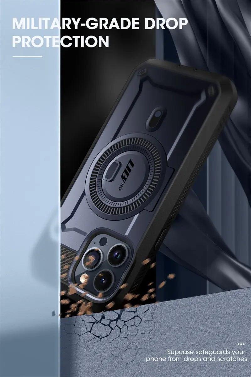 iPhone 15 Pro SUPCASE UB Pro Mag Full Body Protective Case with Magnetic Compatibility - Perfect for Outdoor Adventures, Work & Daily Use