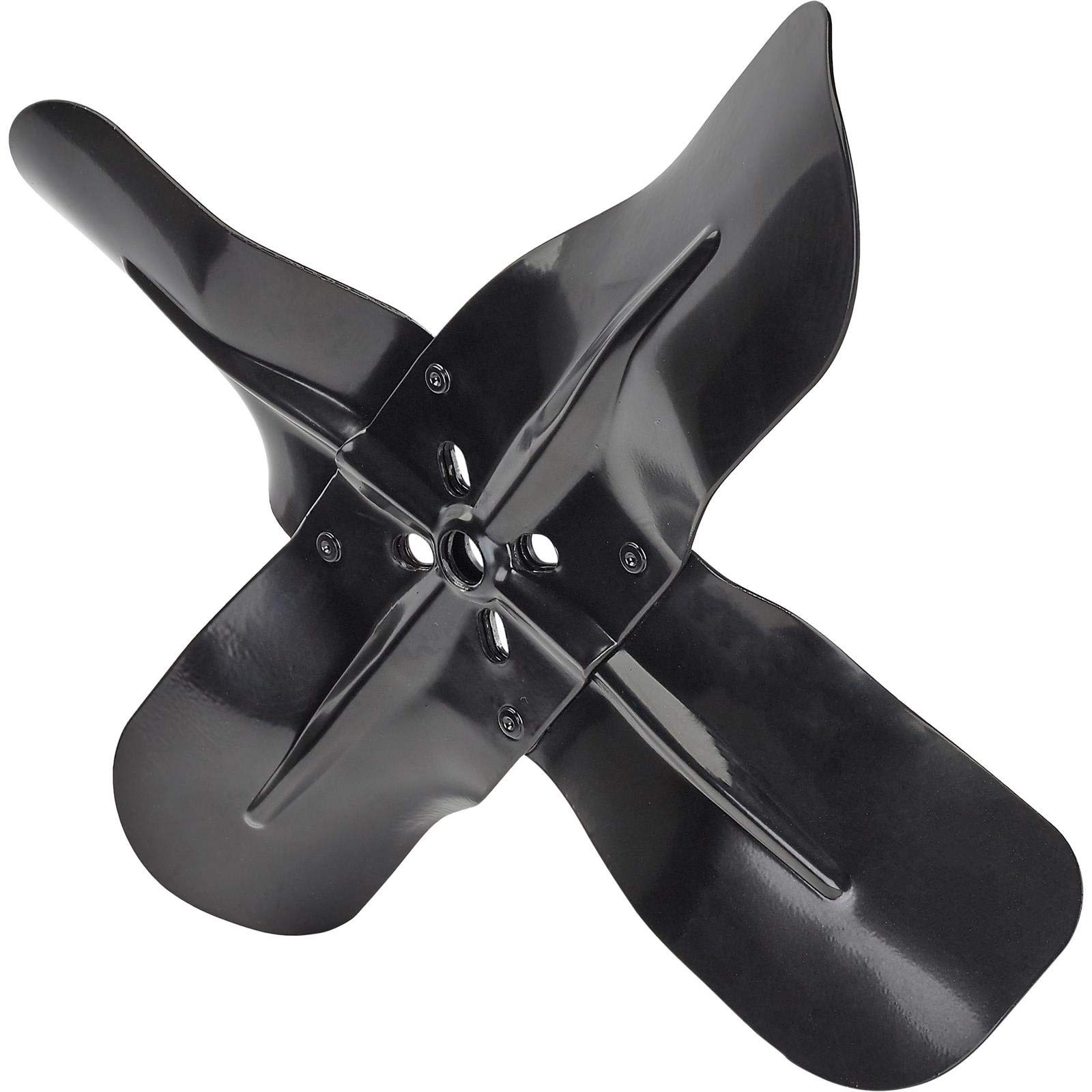 16 Inch Steel Four Blade Racing Fan - High Performance Cooling for Cars, Motorcycles & Workshops | Durable & Powerful Airflow Solution