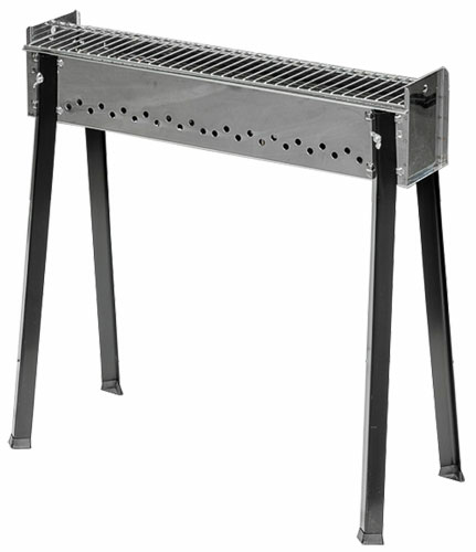 Nella 21 Charcoal Kebab Grill - Premium Stainless Steel BBQ Grill for Outdoor Cooking, Camping & Backyard Parties