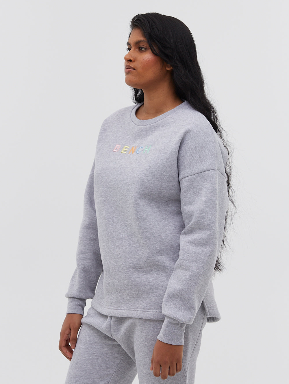 Bloom Crew Neck Sweatshirt for Women - Soft Cotton Pullover Sweater - Casual Loungewear for Fall & Winter - Perfect for Coffee Dates and Weekend Outings
