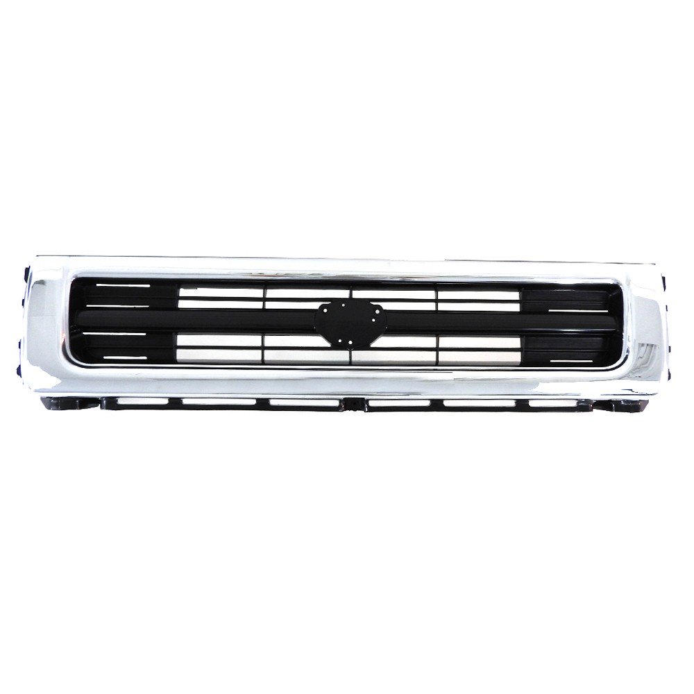Perfit Liner Chrome Black Front Grille Grill for 4WD Pickup Truck - TO1200149 5311135151 | Upgrade Your Truck's Style & Protection for Off-Road Adventures