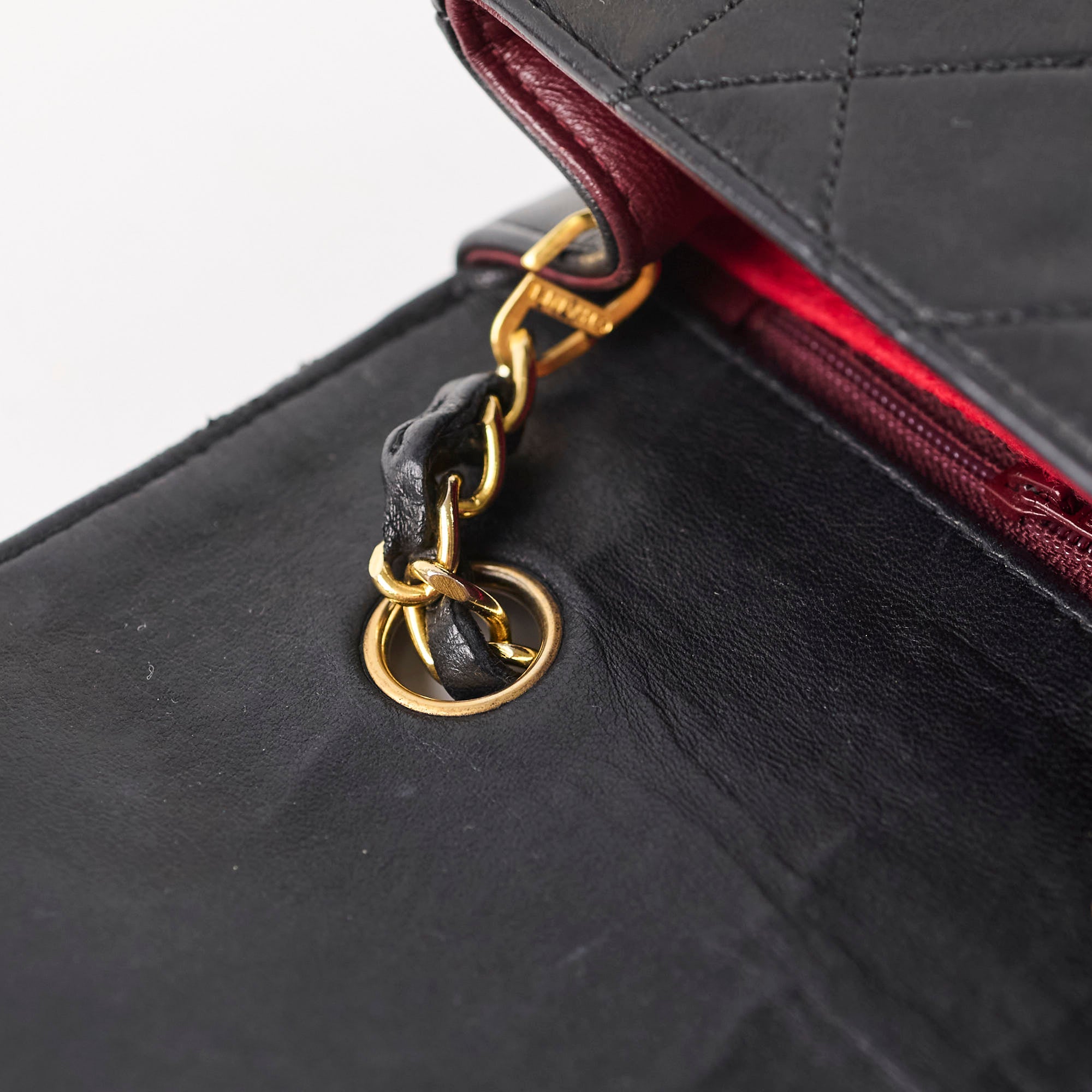 Chanel Medium Diana Bag Black Lambskin - Luxury Designer Handbag for Women | Perfect for Parties, Work & Everyday Use