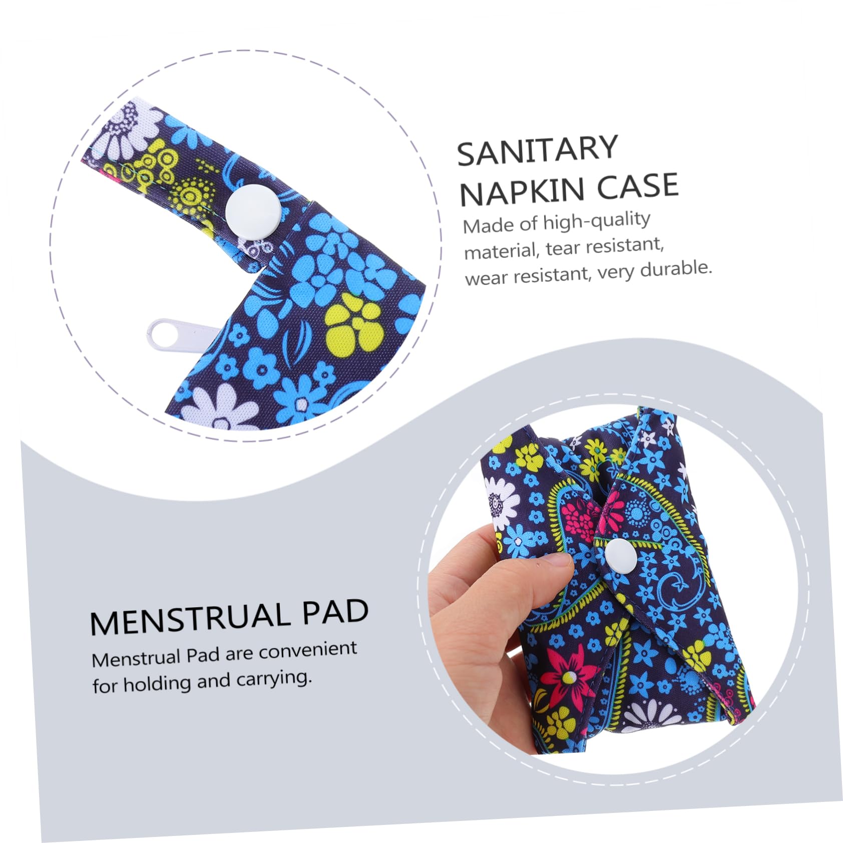 GLEAVI 12 Pack Washable Reusable Sanitary Pads for Women - Bamboo Charcoal Panty Liners, Menstrual Pads & Postpartum Mother Pads | Eco-Friendly, Leak-Proof & Odor-Control | Perfect for Daily Use, Period Protection & Postpartum Care