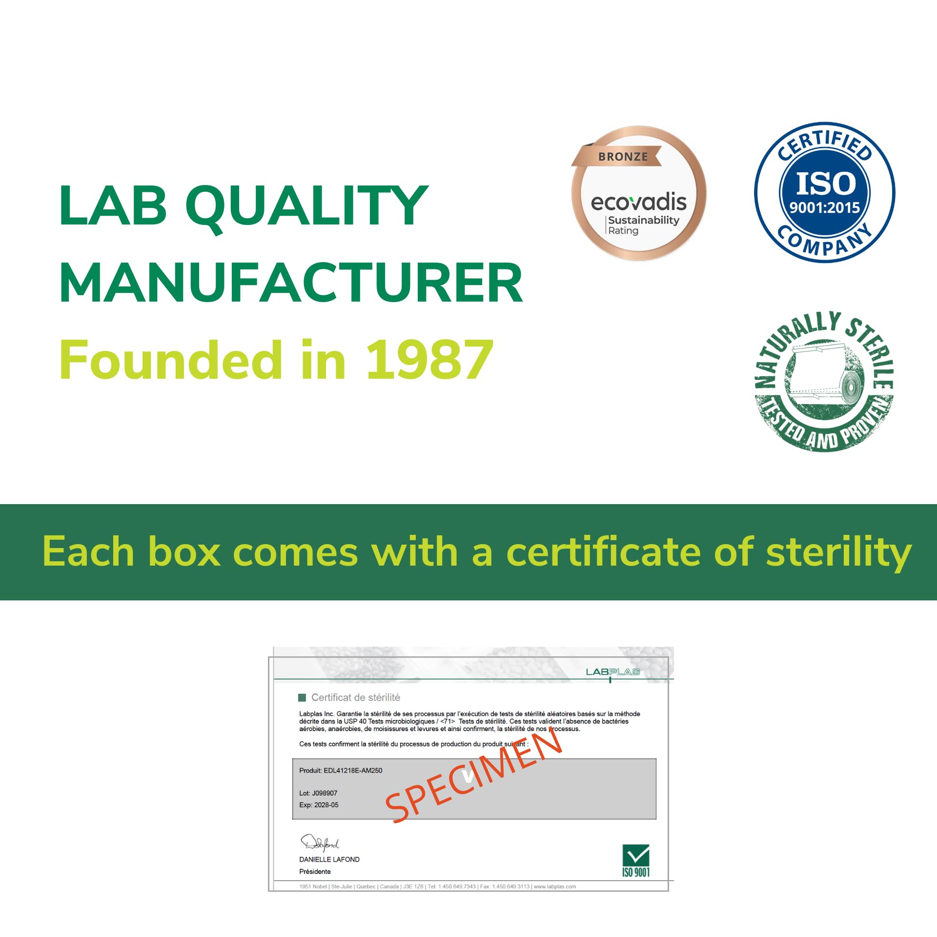 Sterile Lab Sample Bags – Sealable, Leakproof & Airtight Specimen Containers | 15 oz (450 ml) | 4.5