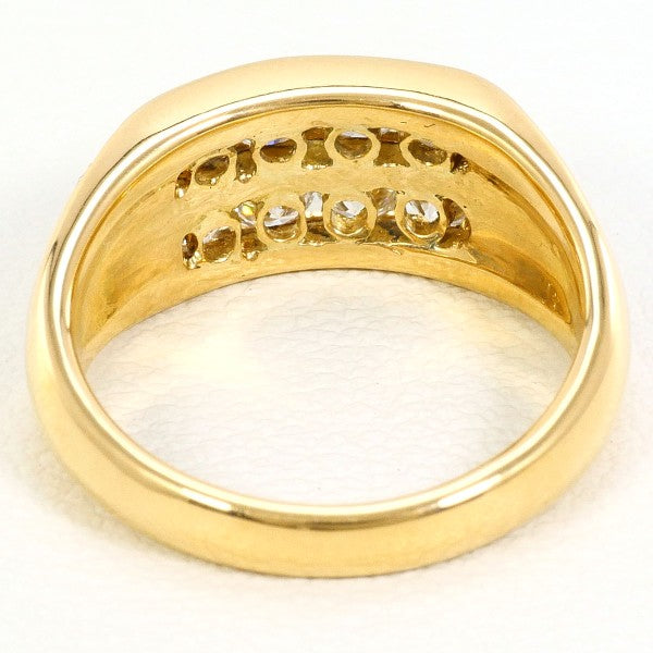 18K Yellow Gold Diamond Ring for Women - Elegant Solitaire Engagement & Wedding Band - Perfect for Proposals, Anniversaries & Special Occasions