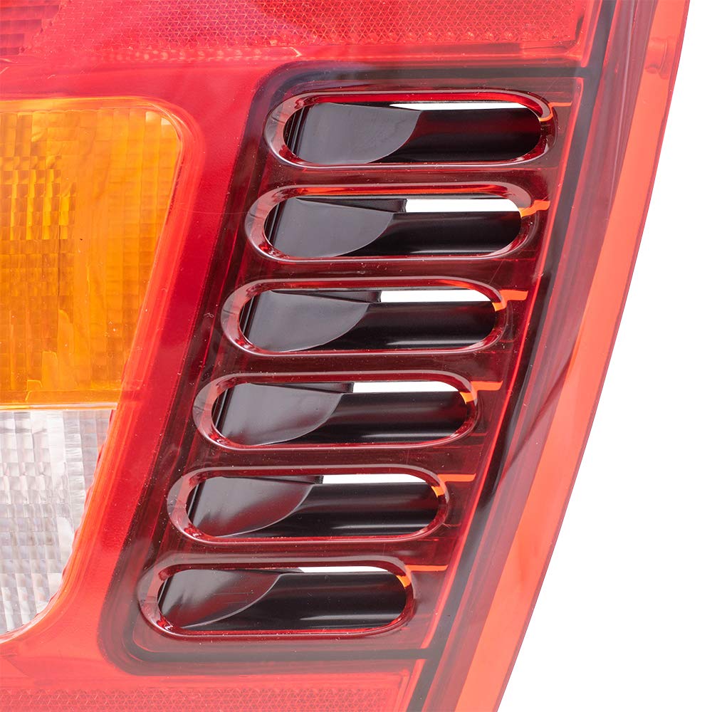 Replacement Tail Lights Set for 2002-2004 Jeep Grand Cherokee - Driver & Passenger Side with Circuit Board (Part# 55155139AH & 55155138AI) - Perfect for Night Driving, Off-Roading & Vehicle Restoration