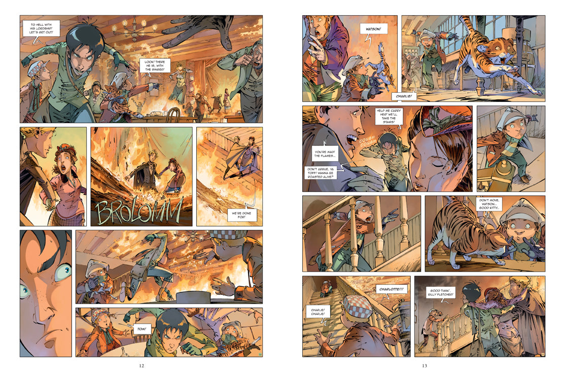The Baker Street Four, Vol. 2 - Graphic Novel | Mystery Adventure Book | Sherlock Holmes Inspired Story | Perfect for Comic Book Lovers & Mystery Fans