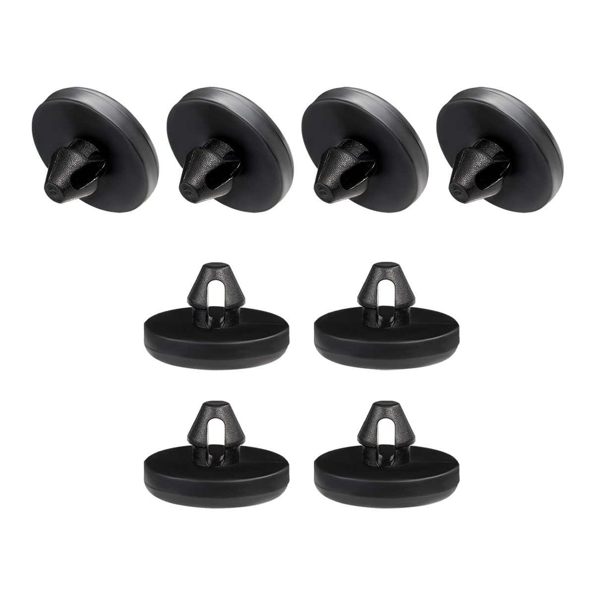 8 PCS Brake Switch Stoppers - Car Brake Pedal Stop Pad Replacement Compatible with 90541-06036, Automotive Brake Light Switch Pad & Clutch Pedal Stopper - Perfect for DIY Car Repair & Maintenance Accessories