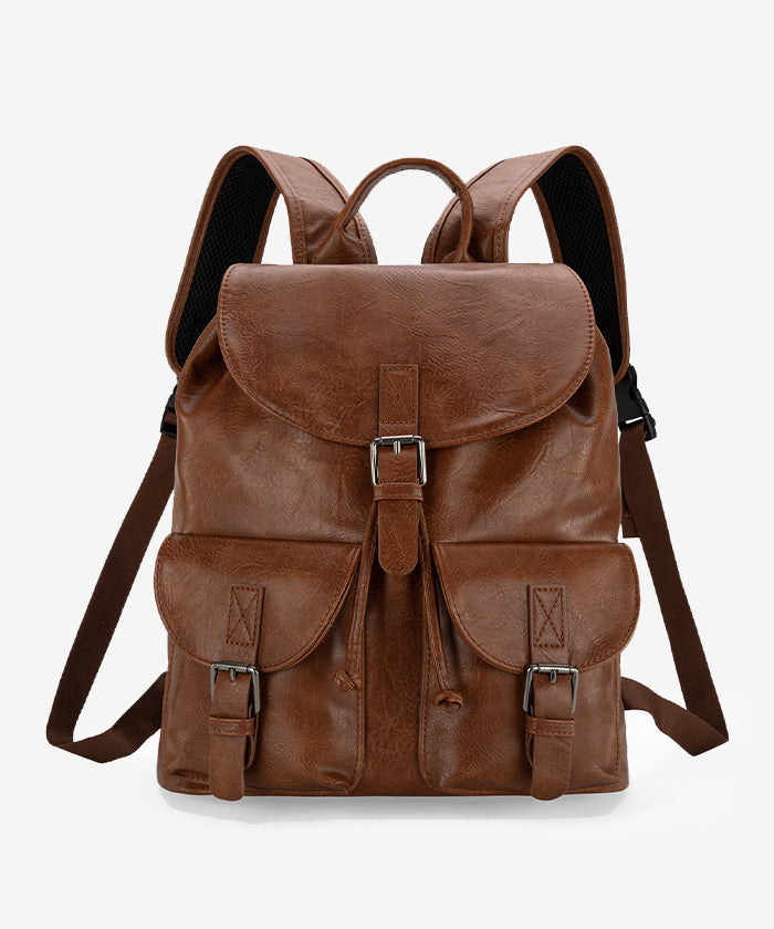 Montana West Buckle Backpack for Women - Stylish Leather Backpack Purse with Adjustable Straps - Perfect for Work, Travel & Everyday Use