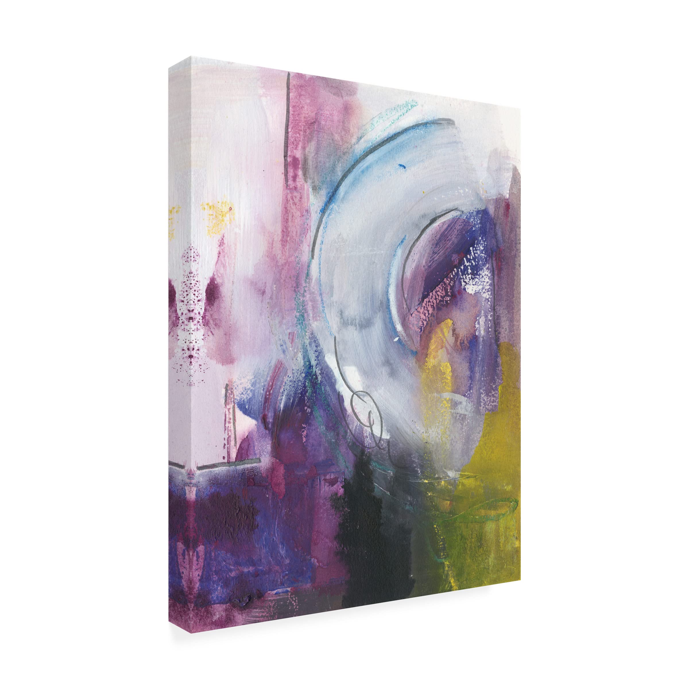 Joyce Combs 'New Beginning IV' Canvas Art Print - Modern Wall Decor for Living Room, Bedroom & Office - Trademark Fine Art Collection