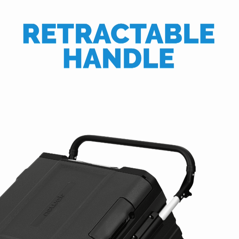 Newair® 80 Quart Portable Electric Camping Cooler - 12V/24V DC Power for Road Trips, Tailgating & Outdoor Adventures | Keep Food & Drinks Cold Anywhere