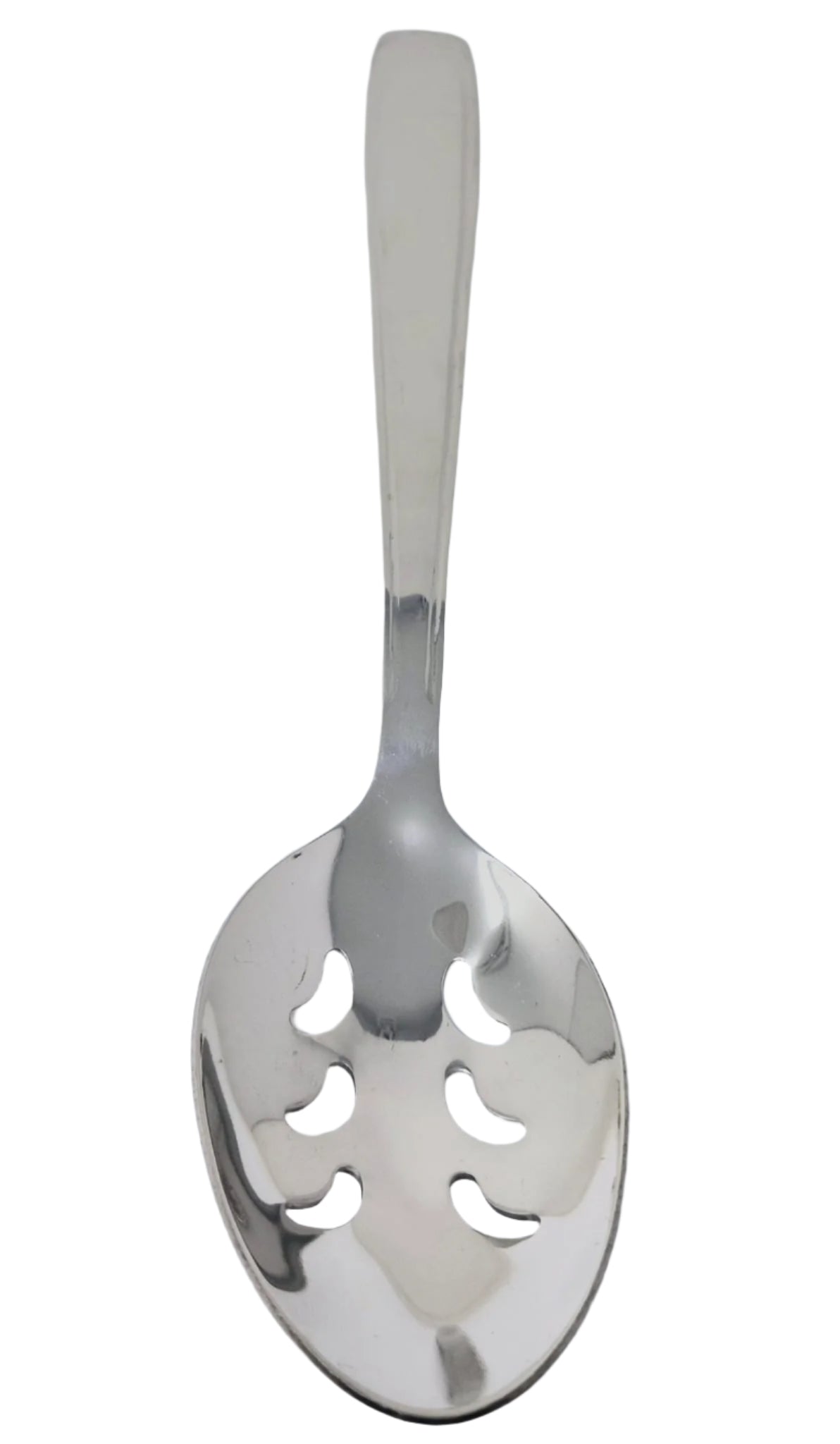 Tabakh Mini Pearl Basting Spoon Slotted 10 Inch - Stainless Steel Cooking Utensil for Basting, Frying & Serving - Perfect for Kitchen, BBQ & Outdoor Cooking