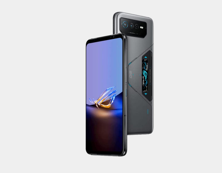 ASUS ROG Phone 6D Ultimate 5G Gaming Smartphone - 512GB Storage, 16GB RAM, Dual SIM, GSM Unlocked (Gray) - Powerful Mobile Gaming Device for Esports & High-Performance Applications