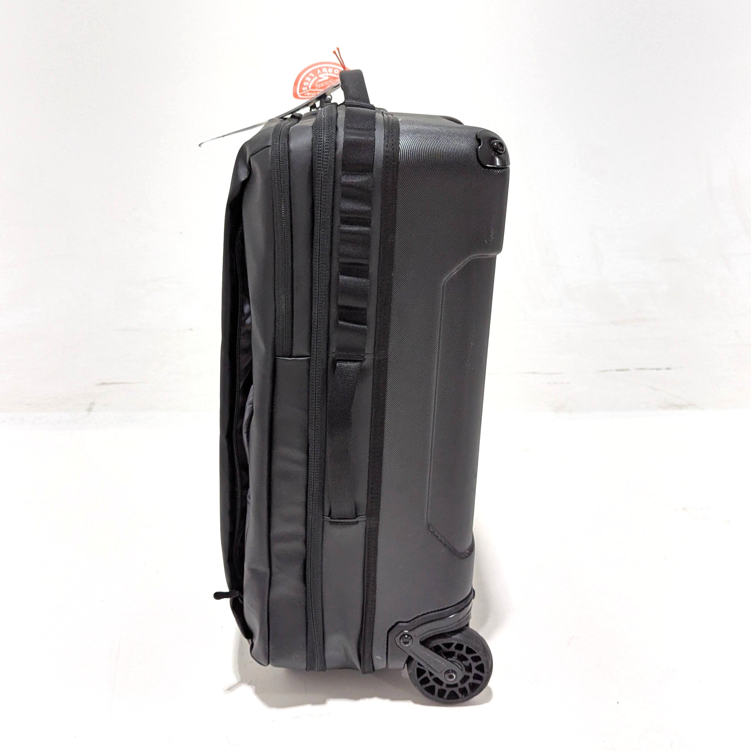 WANDRD Transit Carry On Roller Bag 40L - Black | Premium Used Luggage for Travel & Business Trips | Durable Spinner Suitcase with Smooth Wheels