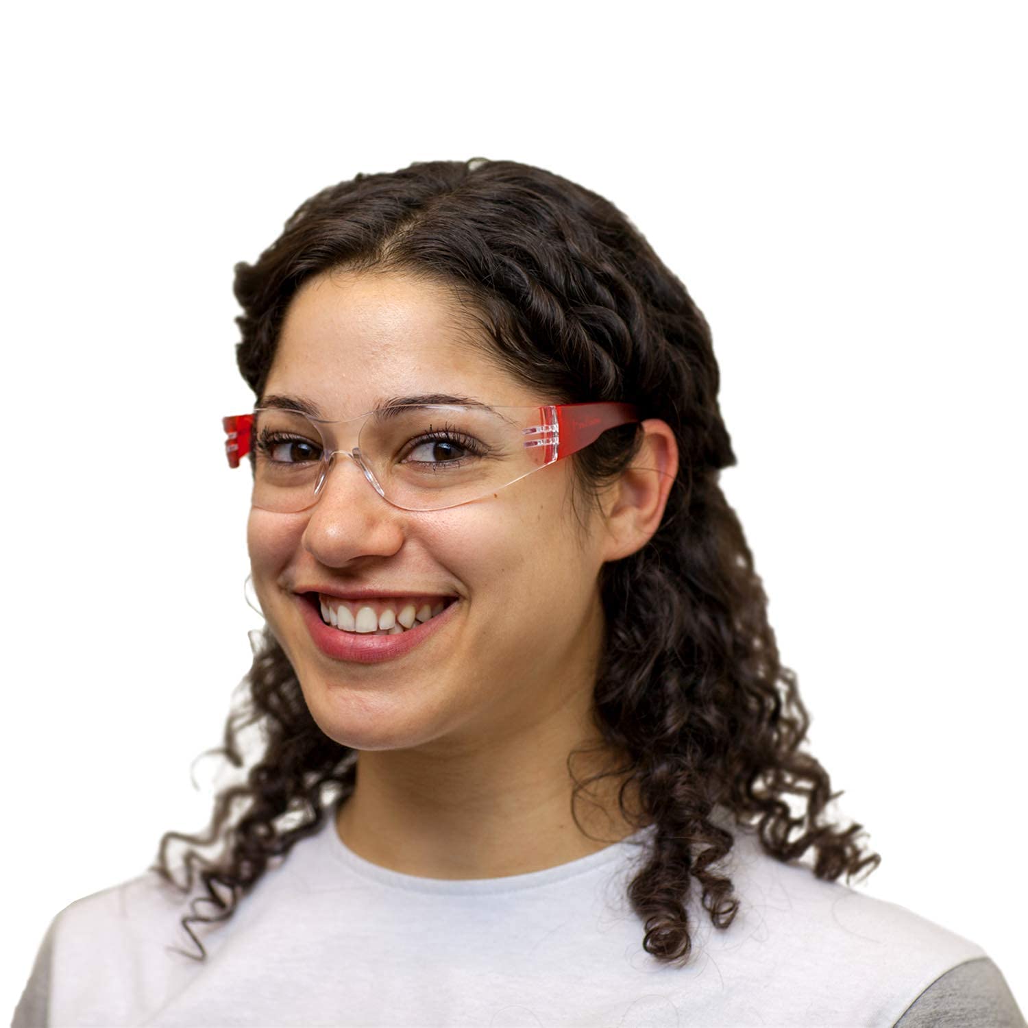 BISON LIFE Clear Polycarbonate Safety Glasses - Impact & Ballistic Resistant Protective Eyewear (Case of 12 Boxes, 144 Pairs) - Ideal for Construction, Shooting Range & Industrial Work Safety
