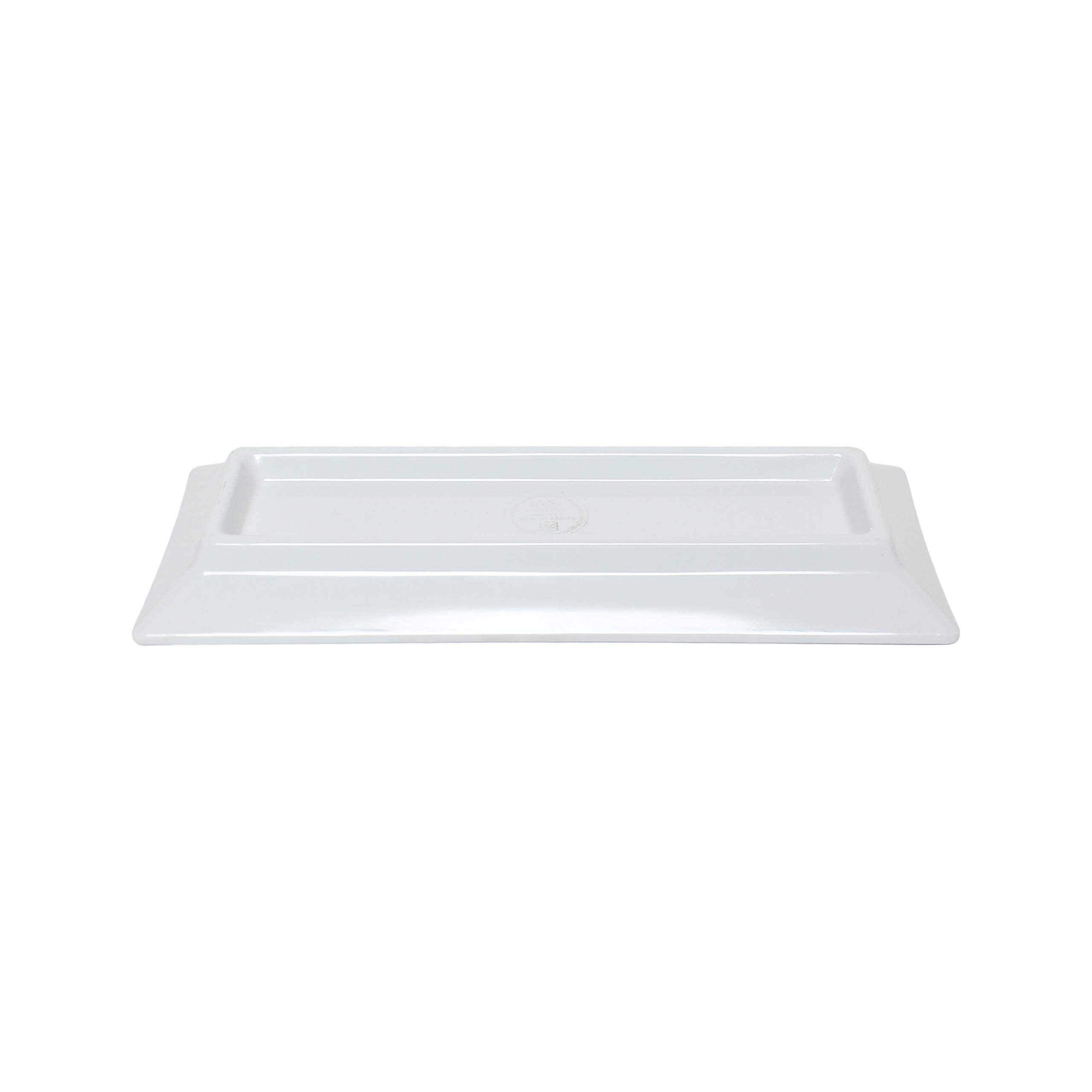 Premium White Melamine Dinner Plates - 10.25