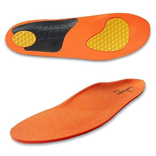 Best Orthotic Shoe Insoles for Soccer & Football - Arch Support for Heel Pain, Metatarsalgia & Flat Feet Relief - Comfortable Full-Length Insoles (Pair, Size L) - Perfect for Athletes & Daily Wear