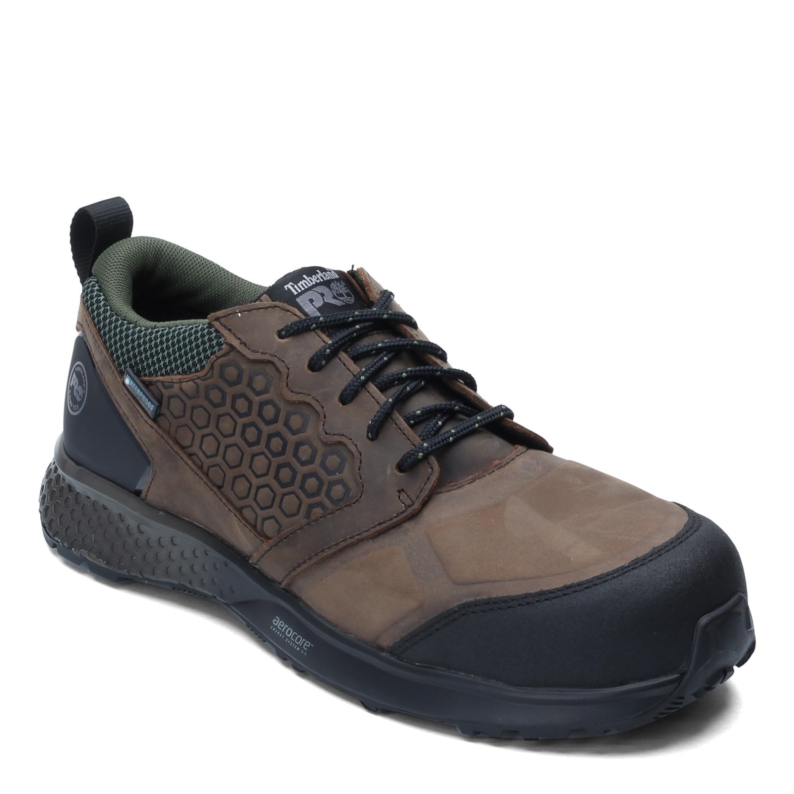 Timberland PRO Men's Reaxion Composite Safety Toe Waterproof Work Boots - Industrial Hiking Shoes for Construction & Outdoor Work | Slip Resistant, Comfortable Safety Footwear for Electricians, Carpenters & Landscapers