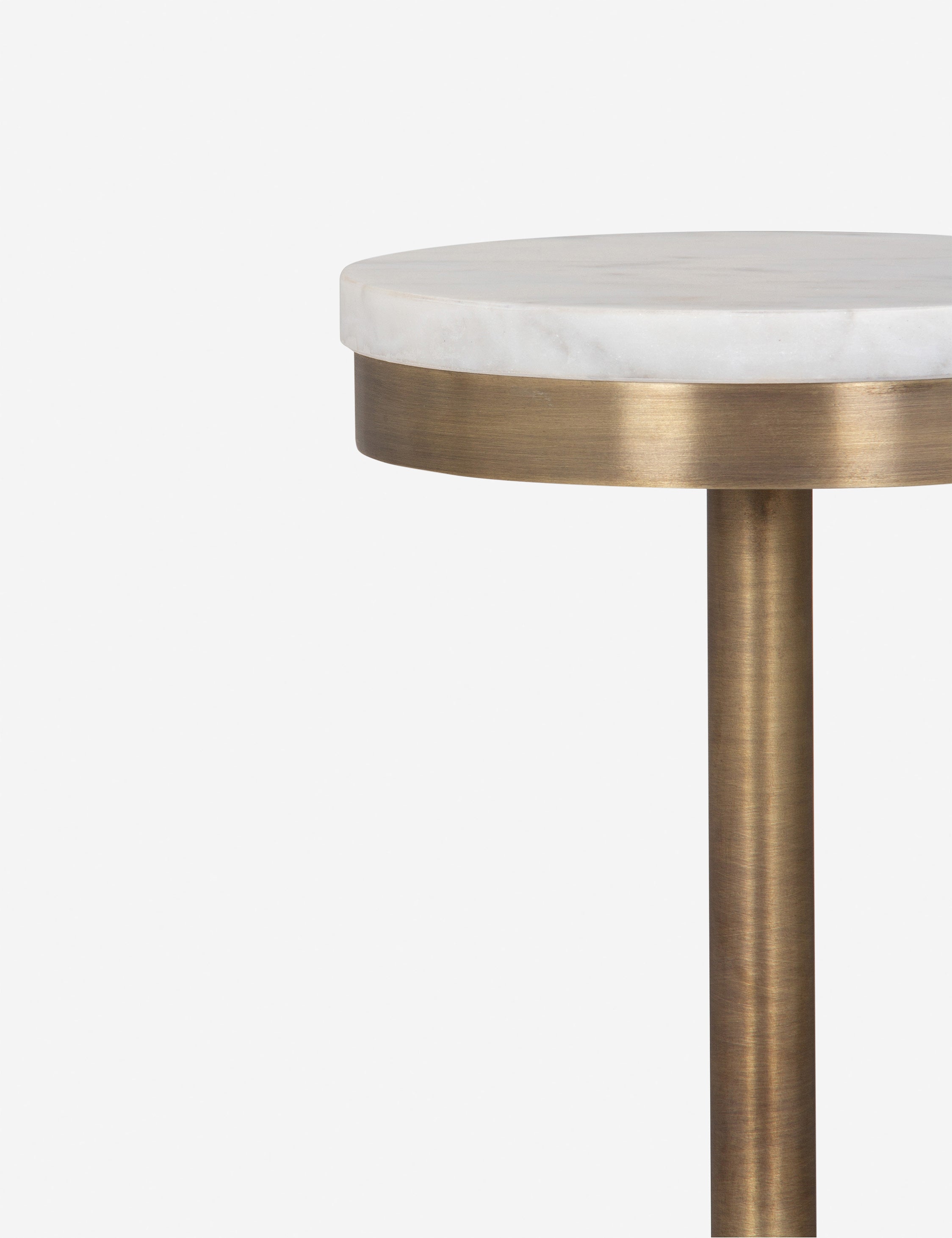 Modern Oswald Side Table - Small End Table with Storage Shelf for Living Room, Bedroom, or Office - Stylish & Functional Nightstand or Accent Table