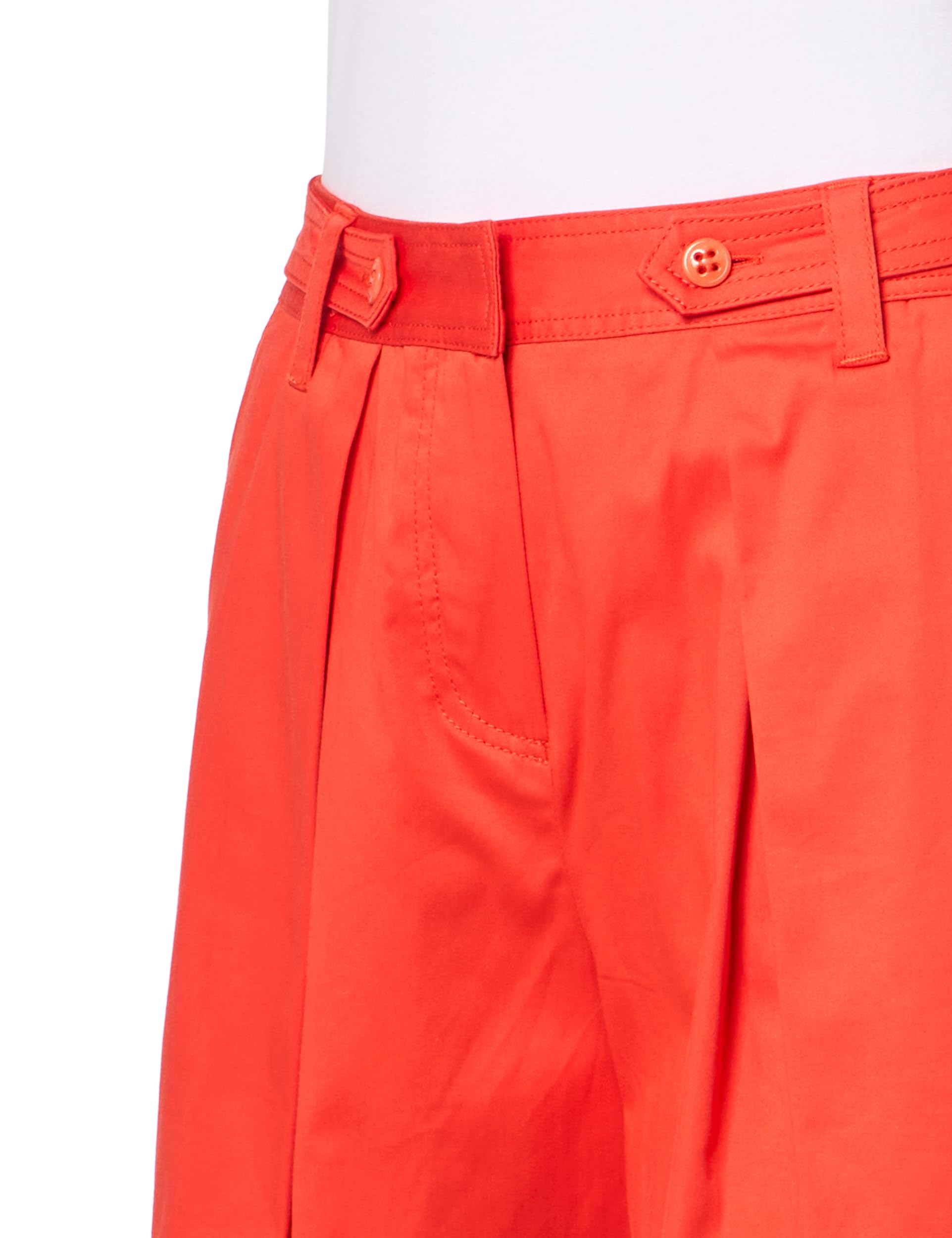 Trina Turk Women's Pleated Shorts - High Waisted Summer Shorts with Inverted Front Pleat for Casual Wear & Beach Vacations