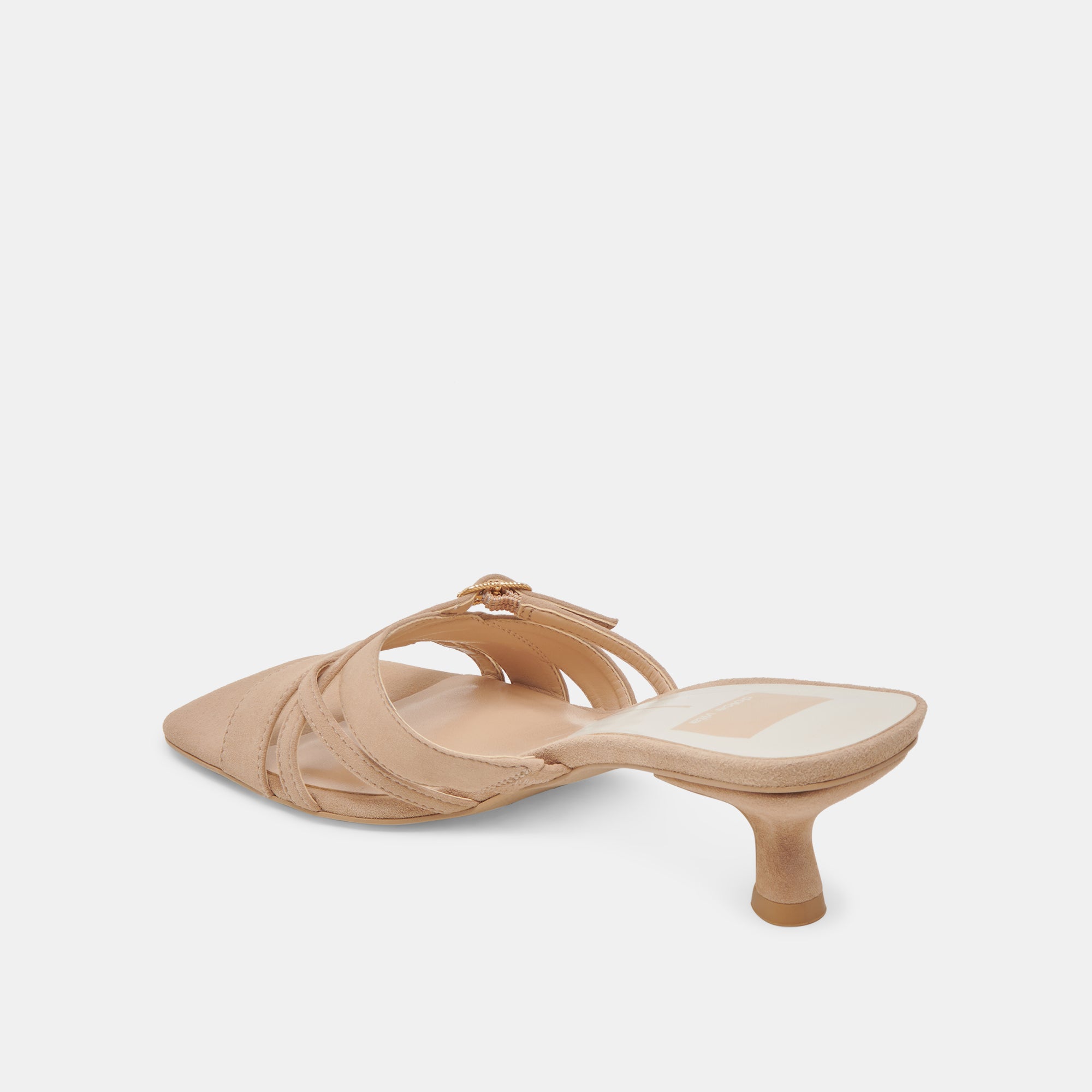 Bryant Heels Women's Camel Suede High Heels - Elegant Dress Shoes for Work, Party & Special Occasions