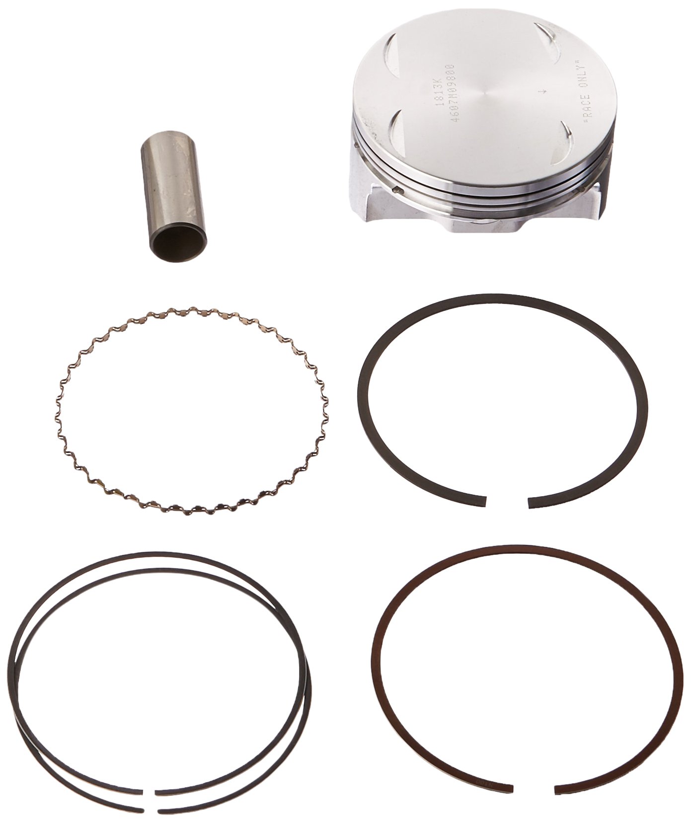 Wiseco 4607M09800 98.00mm 10:1 Compression Ratio 635cc High Performance Motorcycle Piston Kit - Perfect for Engine Rebuilds & Performance Upgrades for Dirt Bikes, ATVs & Cruisers