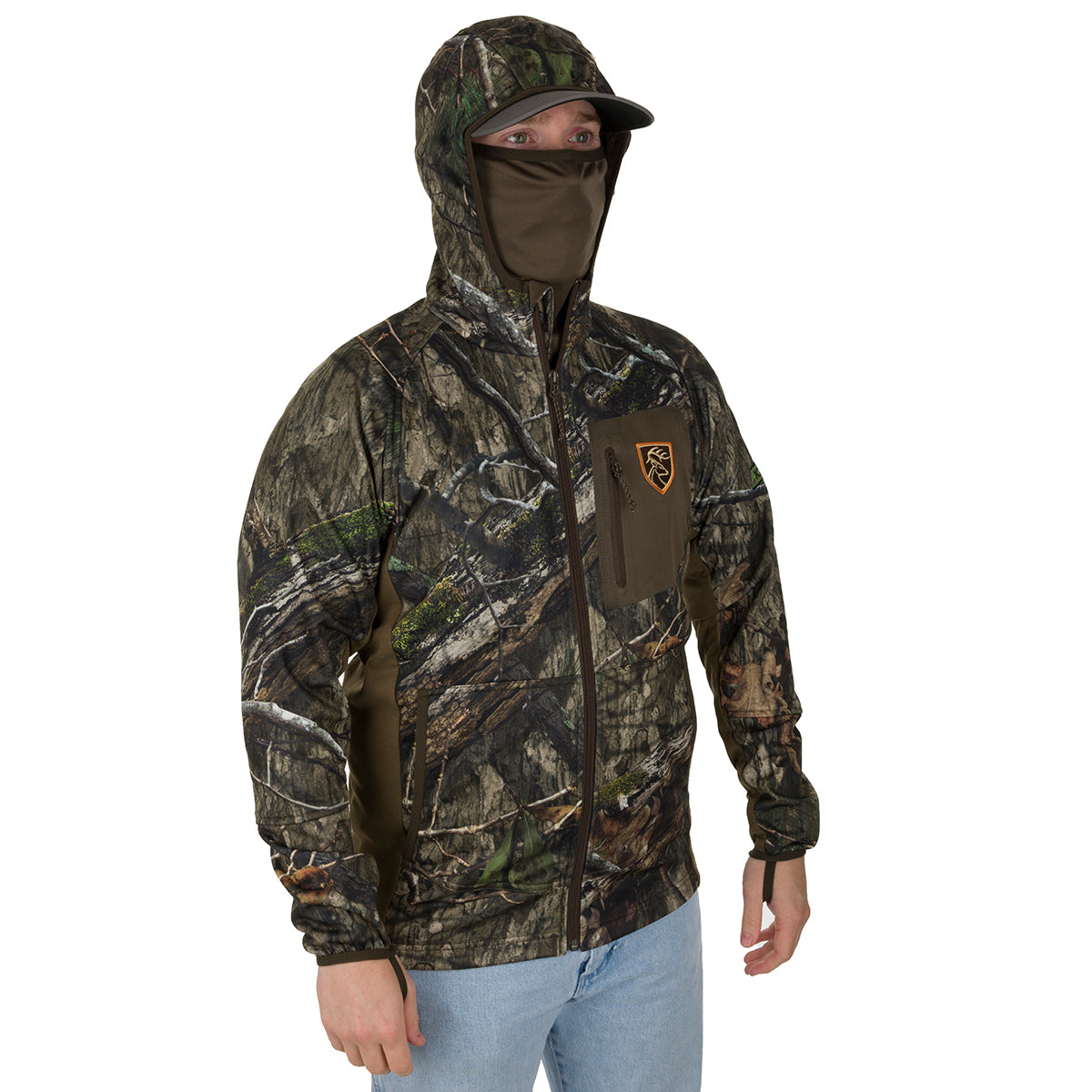 Pursuit Full Zip Hoodie - Men's & Women's Lightweight Fleece Jacket for Casual Wear & Outdoor Activities | Comfortable & Stylish Pullover for Running, Hiking, and Everyday Use