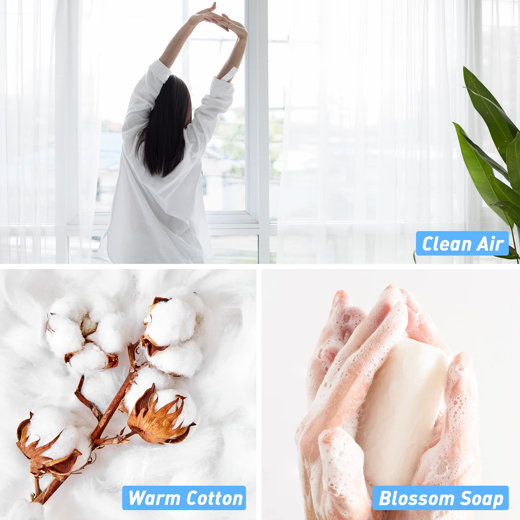 Premium Clean Fragrance Oil - ESSLUX Essential Scented Oils for Diffusers, Soap & Candle Making | Aromatherapy Oils for Home, Laundry & Humidifiers | Fresh Spring & Summer Scents for Relaxation & Stress Relief