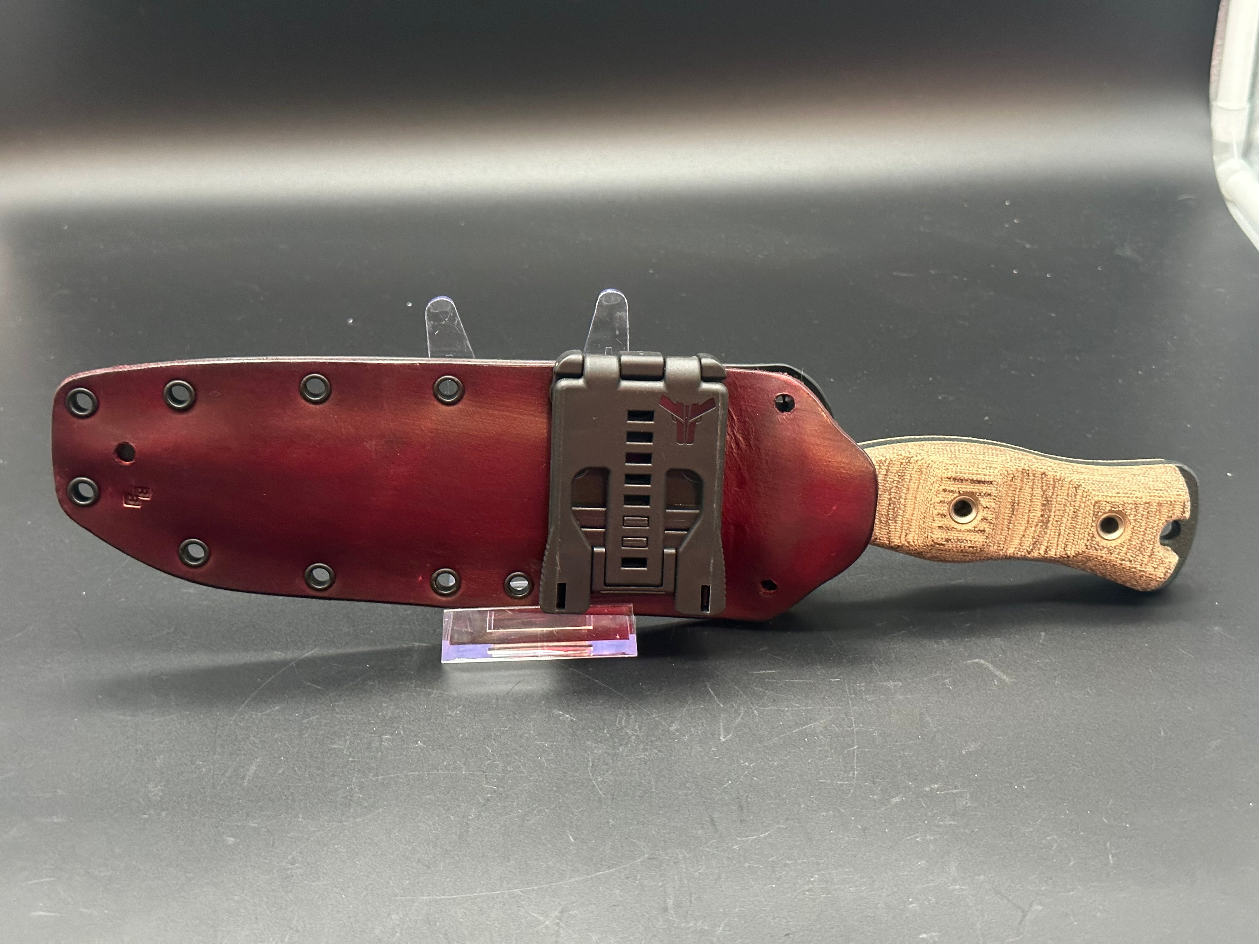 Busse Team Gemini Light Brigade A2 Edition - Premium Tactical Knife for Outdoor Survival, Camping & Hunting | High-Performance Fixed Blade for Bushcraft & EDC