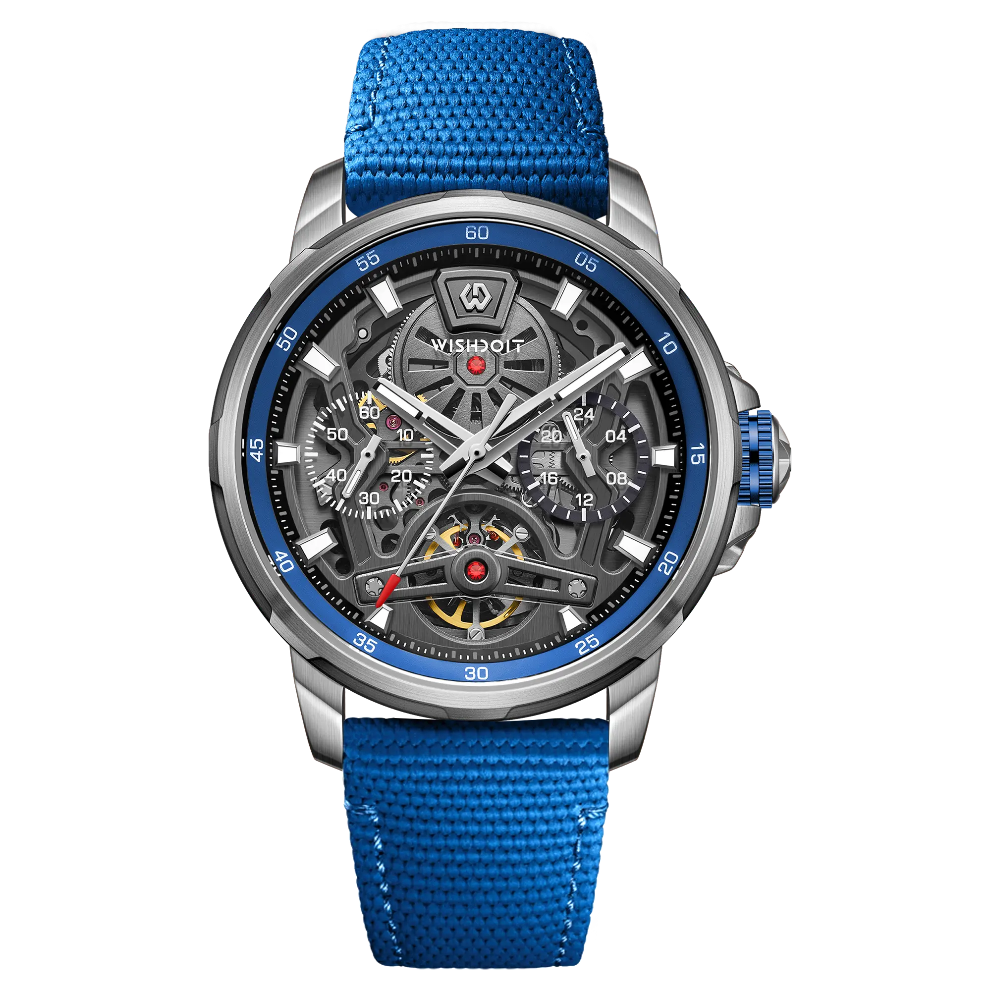 THE ARISTOS 5ATM Waterproof Automatic Men's Watch with 5 Handles - Round Dial Design for Swimming, Diving & Everyday Wear