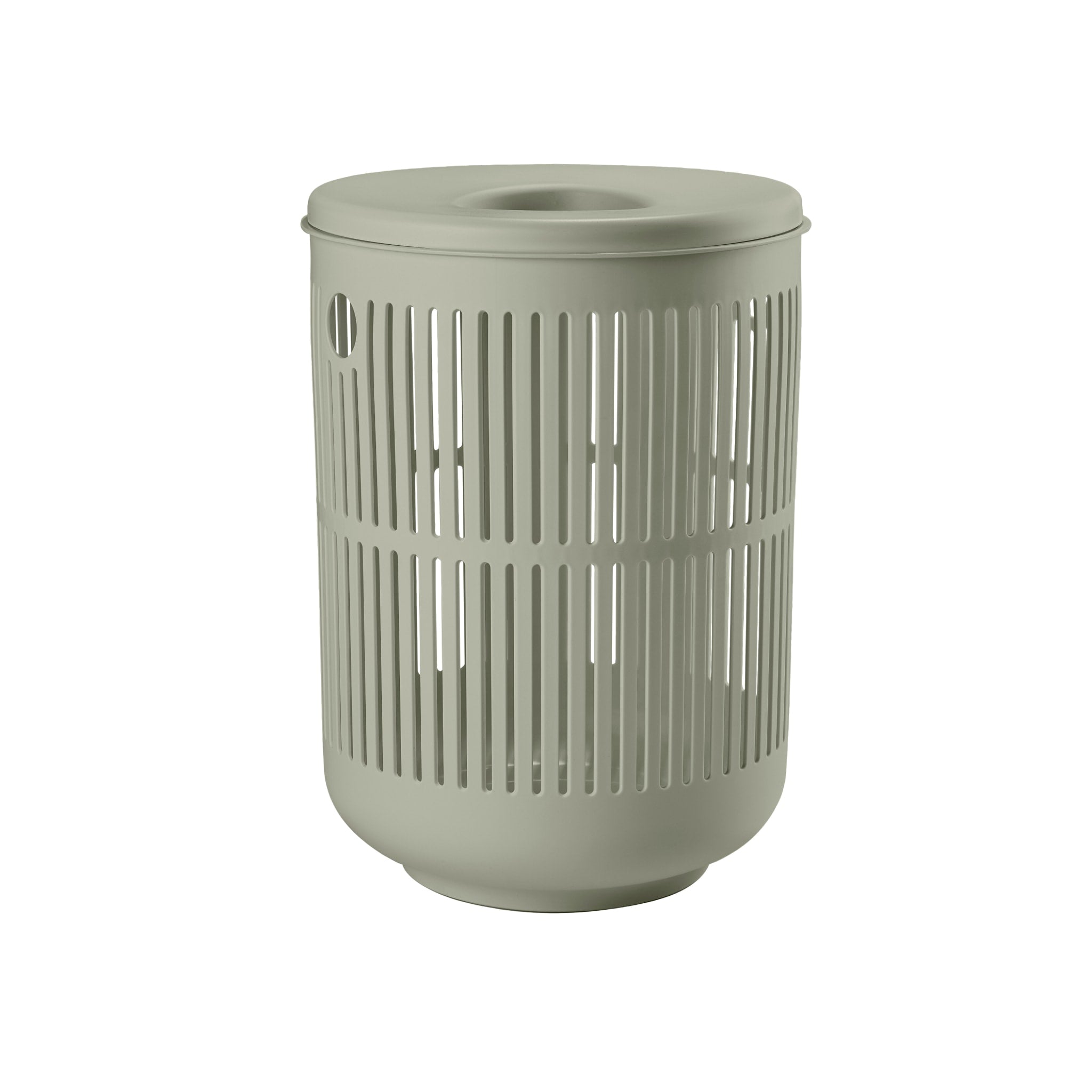 ZONE DENMARK 60L Ume Laundry Basket with Lid - Eco-Friendly Eucalyptus Green Storage Bin for Clothes, Towels & Toys | Perfect for Bedroom, Bathroom & Nursery Organization