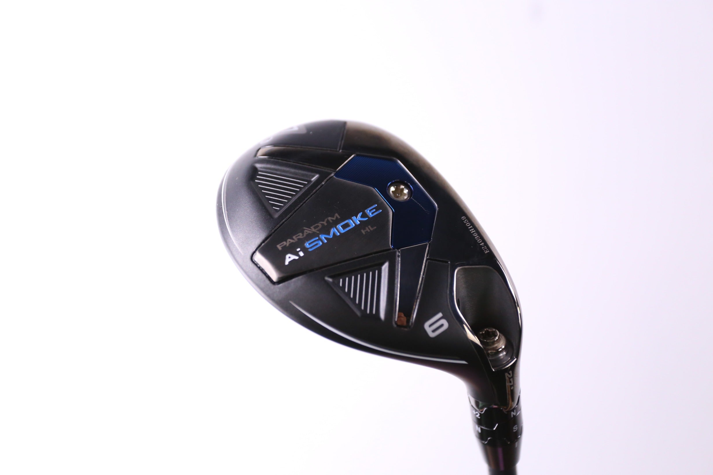Used Callaway Paradym Ai Smoke HL 6H Hybrid Golf Club - Right Handed, 27 Degrees, Seniors Flex - Perfect for High Launch & Forgiveness on the Fairway