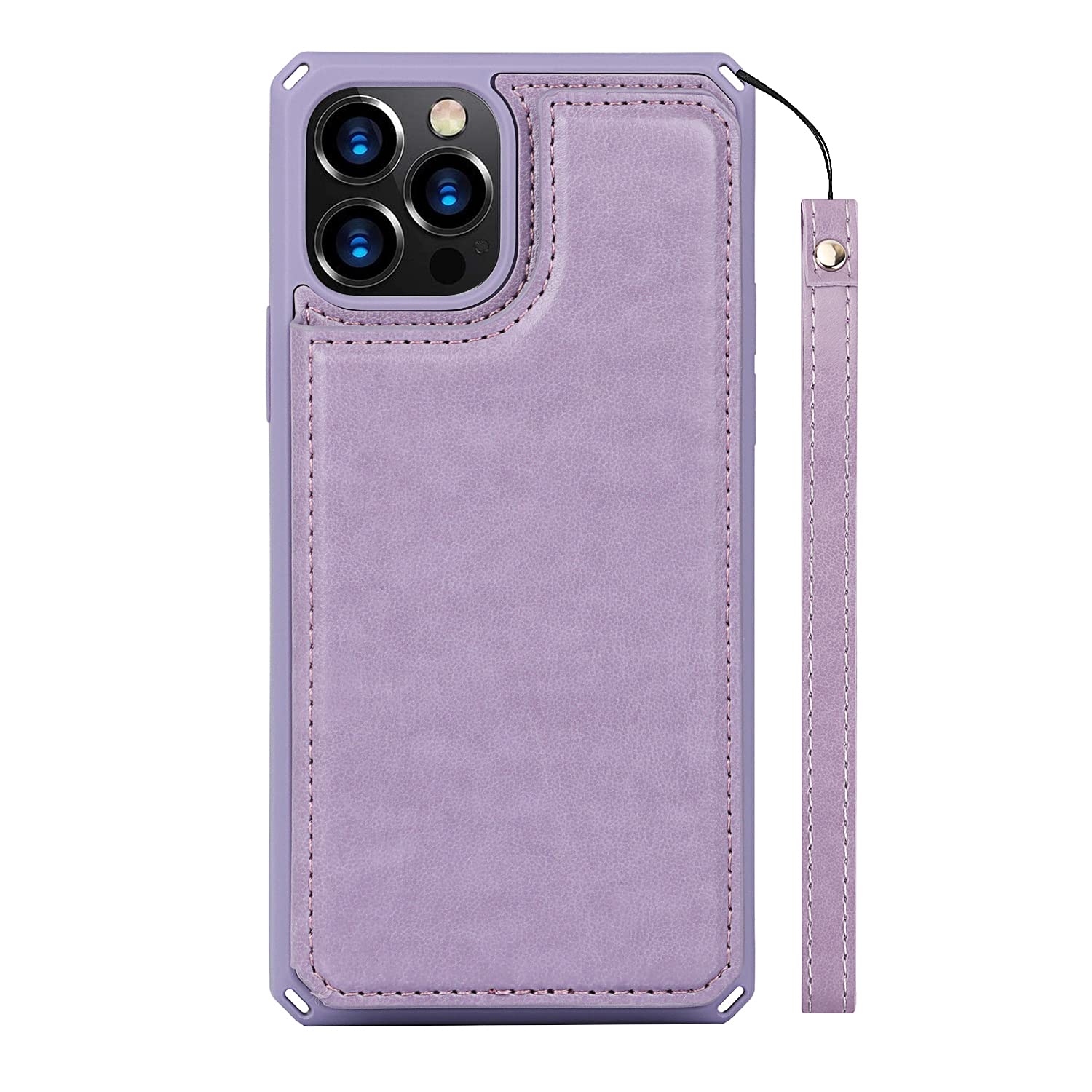 Premium Leather Shockproof Wallet Case for iPhone 12/12 Pro (6.1