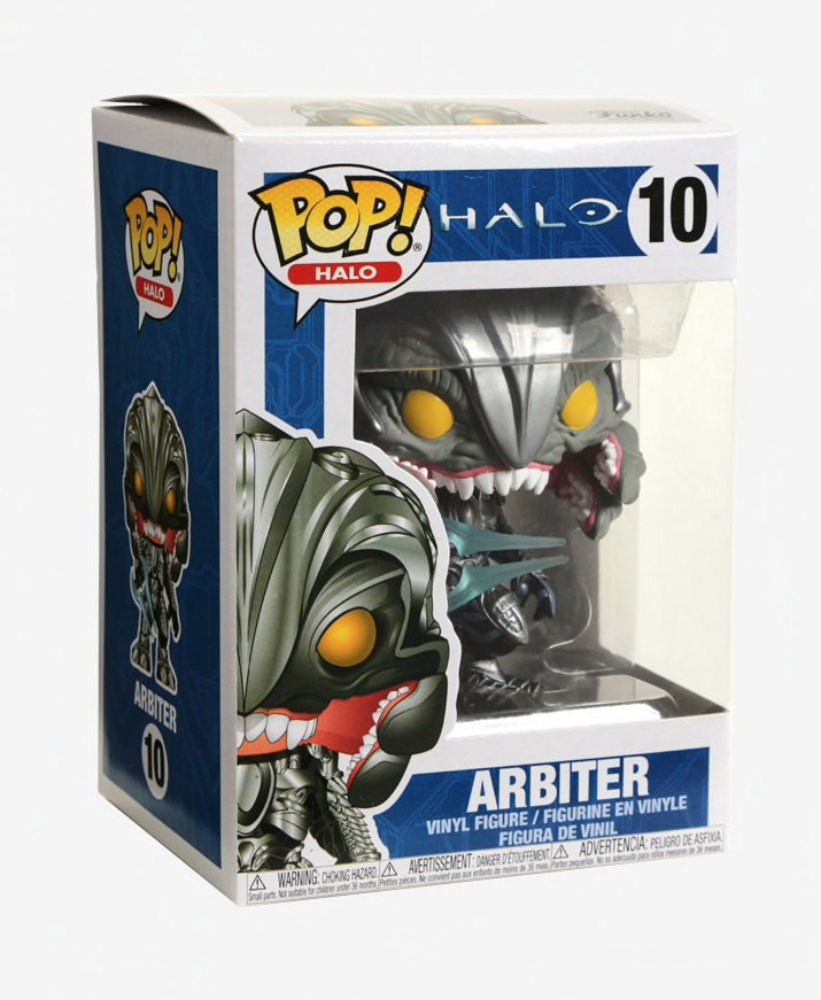 Funko POP! Games: Halo Arbiter Collectible Figure - Multicolor Vinyl Toy for Gamers & Collectors | Perfect for Display, Gifts, and Halo Fans