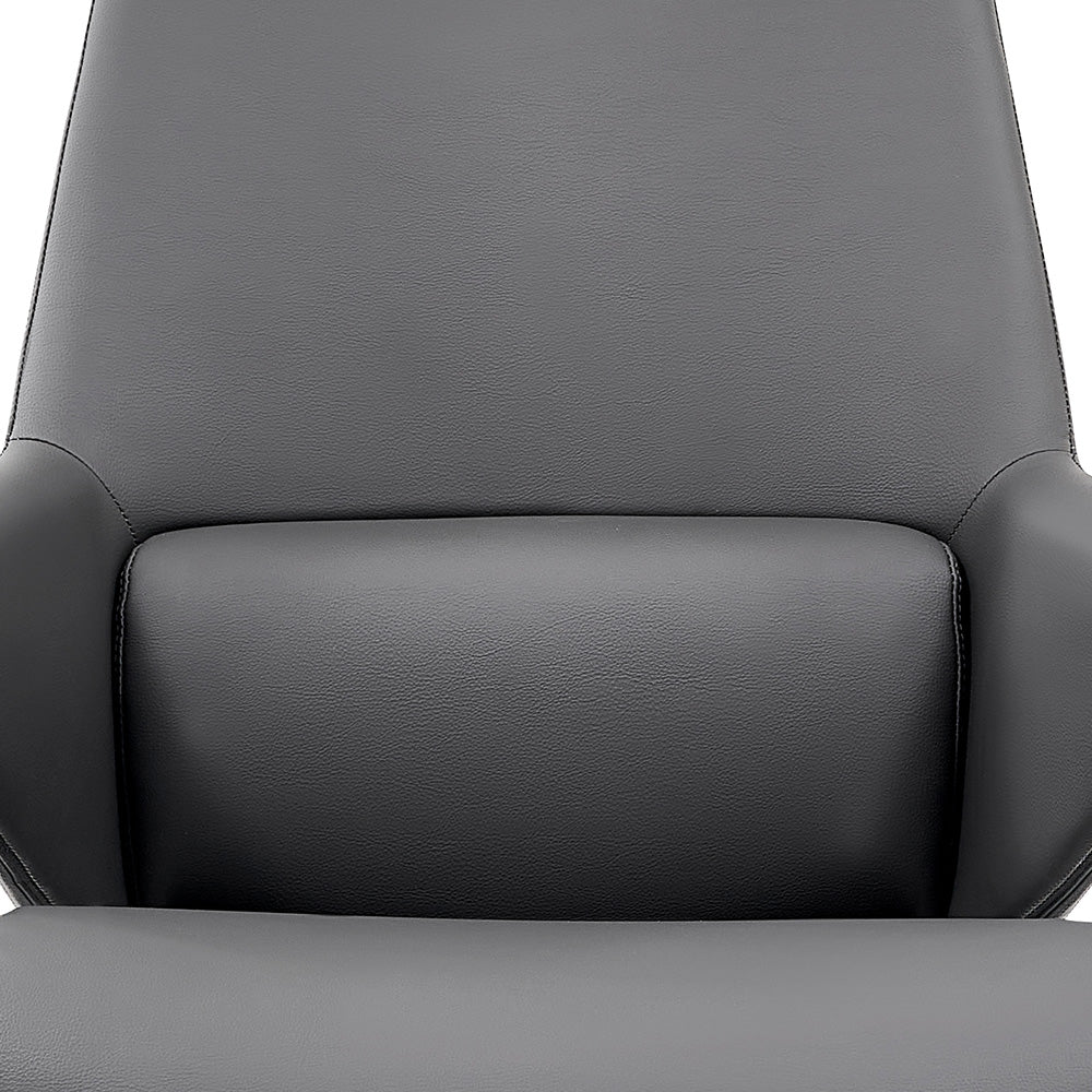 Premium RONAN Executive Office Chair - Ergonomic Grey High Back Desk Chair for Home & Office Workspaces - Perfect for Long Hours of Sitting & Productivity