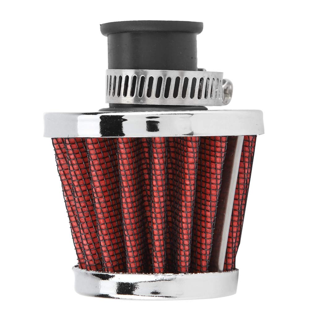 High Performance Red 45 Degree Bend Car Air Filter - Enhanced Filtration for Improved Engine Performance - Perfect for Racing, Off-Road & Daily Driving