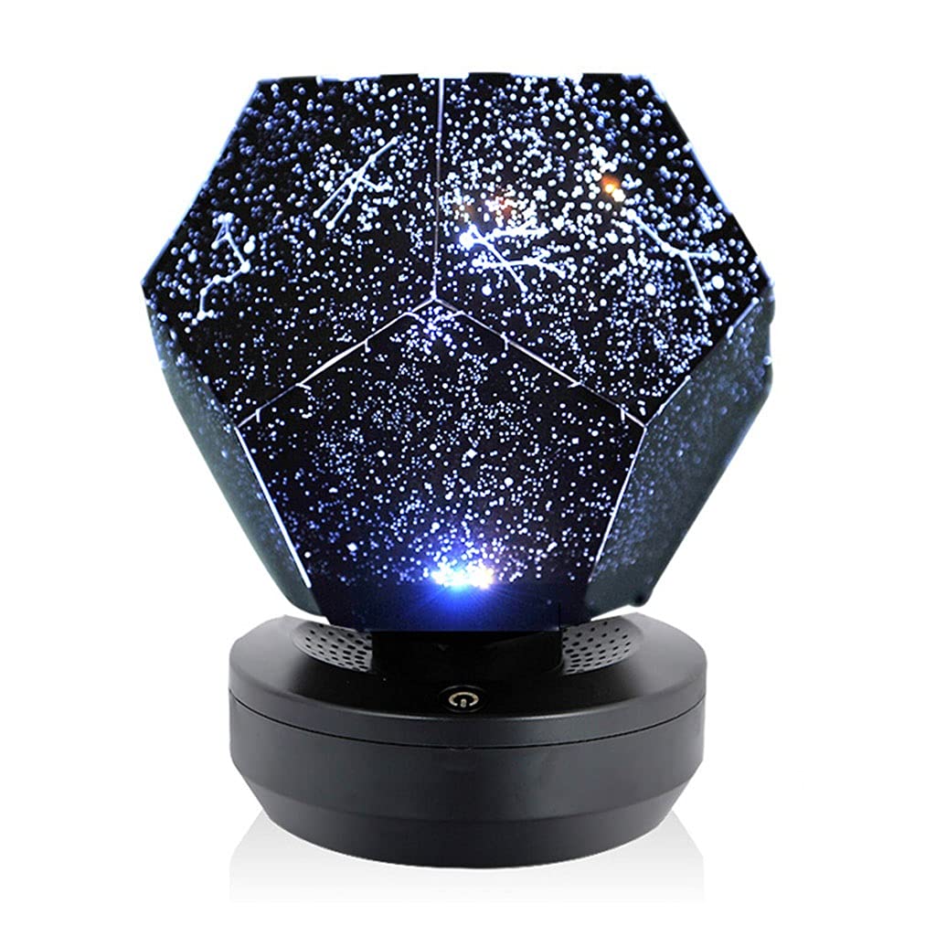 Starry Sky Projector Lamp - LED Night Light with Remote Control for Kids & Adults, Perfect for Bedroom, Nursery, Party Decor & Relaxation